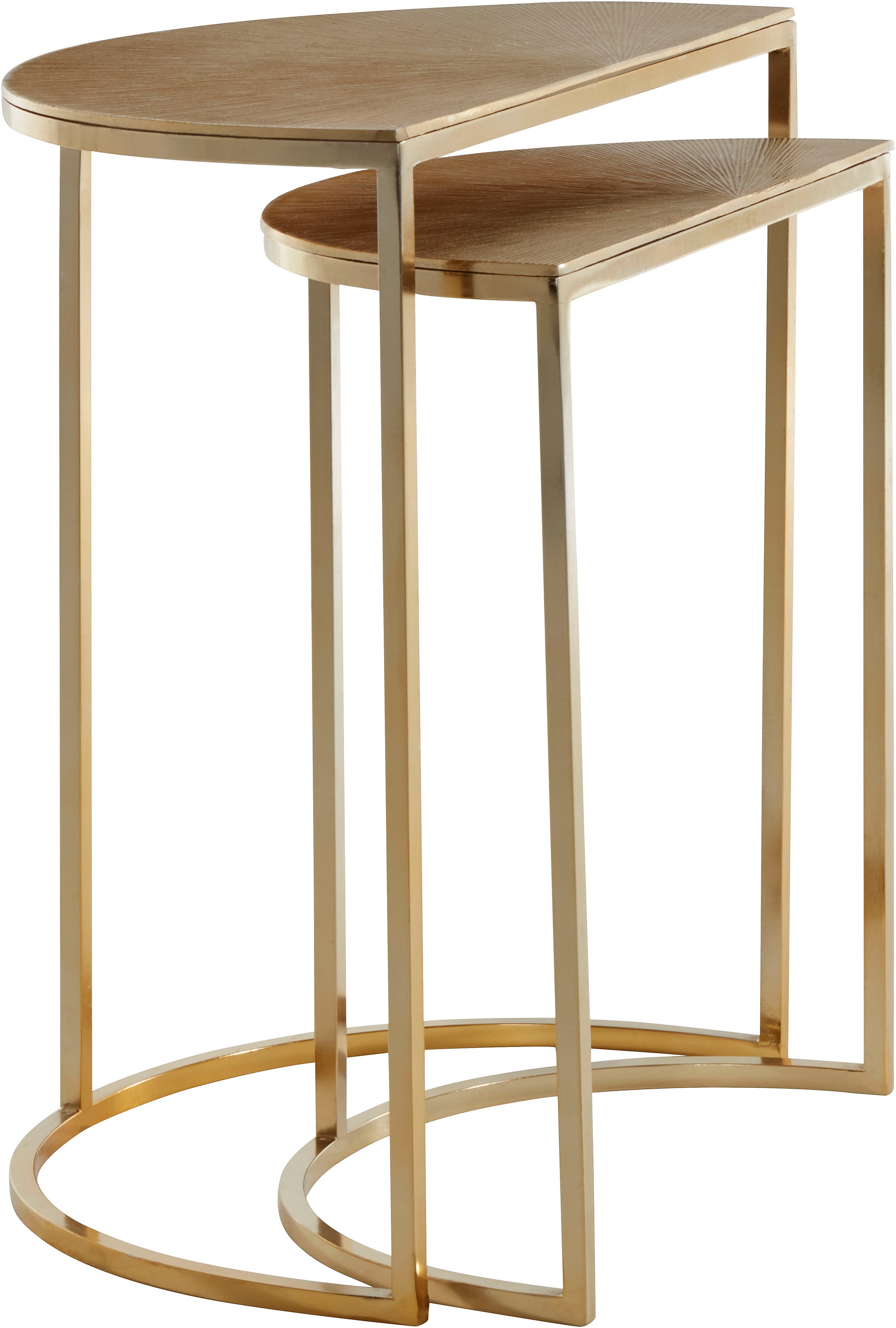 Image of Guido Maria Kretschmer Home&Living Beistelltisch, (Set), aus Aluminium bei Ackermann Versand Schweiz