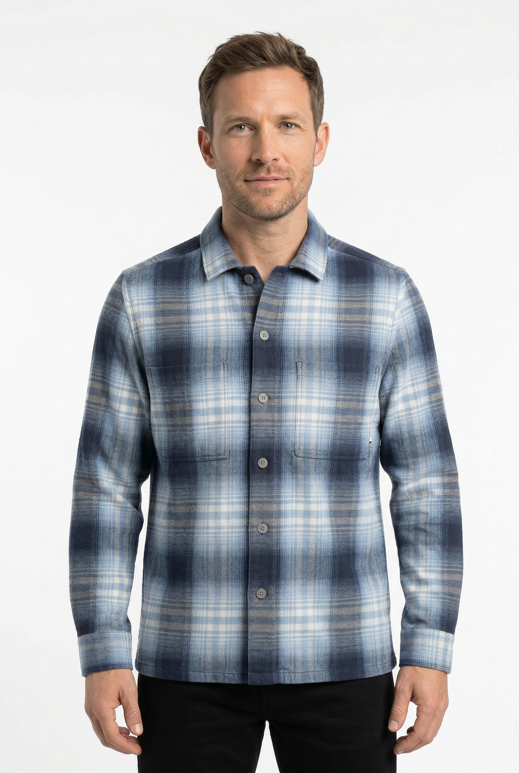Image of OLYMP Hemdjacke mit modischem Karomuster