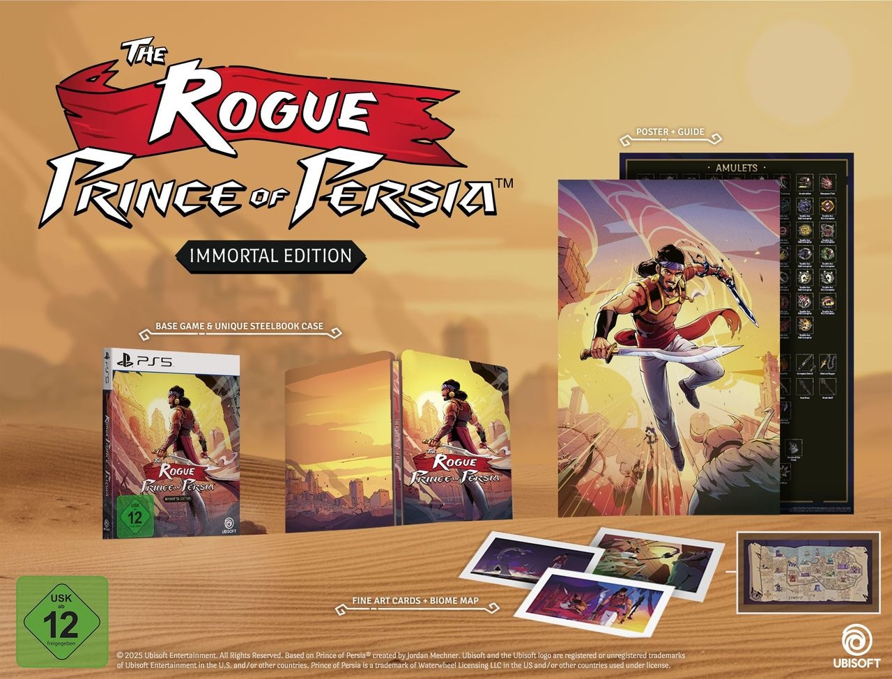 UBISOFT Logiciel de jeu »The Rogue Prince of Persia - Immortal Edition« PlayStation 5