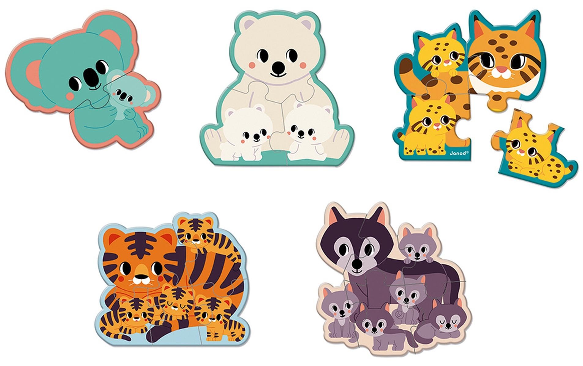 Image of Janod Puzzle »Puzzle Tiere 5«, (20 tlg.) bei Ackermann Versand Schweiz