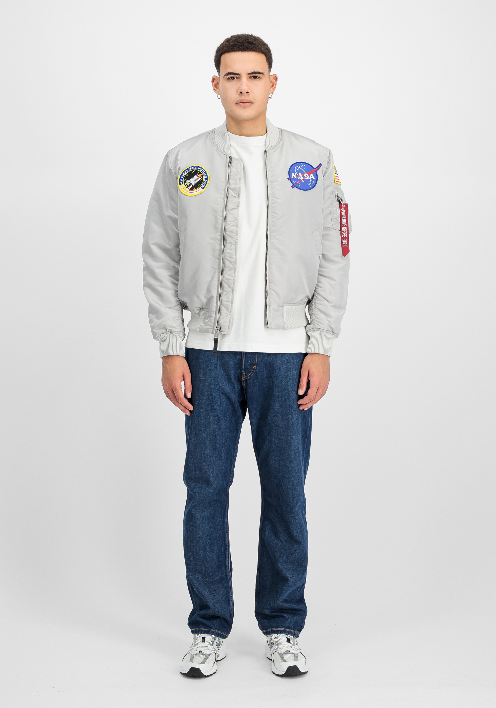 Alpha Industries Bomberjacke »Alpha Industries Men - Bomber Jackets MA-1 VF Vintage Fit NASA«