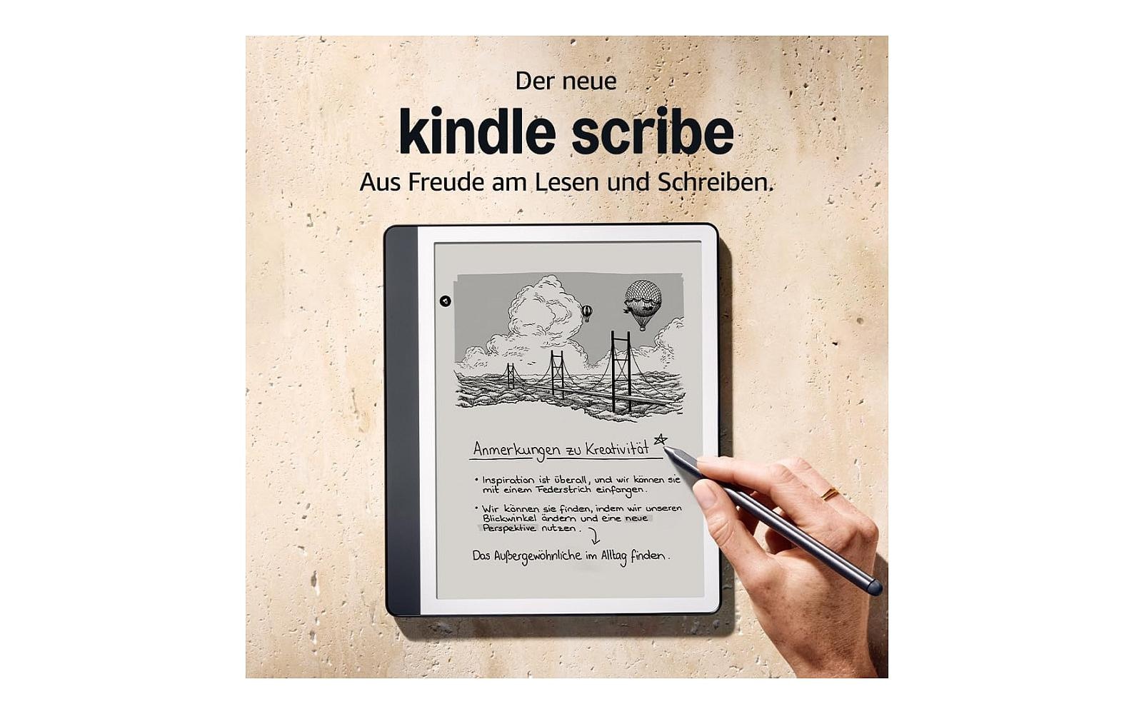 Amazon »Kindle Scribe 16 GB, 10,2 Zoll« ( / 10,2 ″) 16 GB Touchscreen)