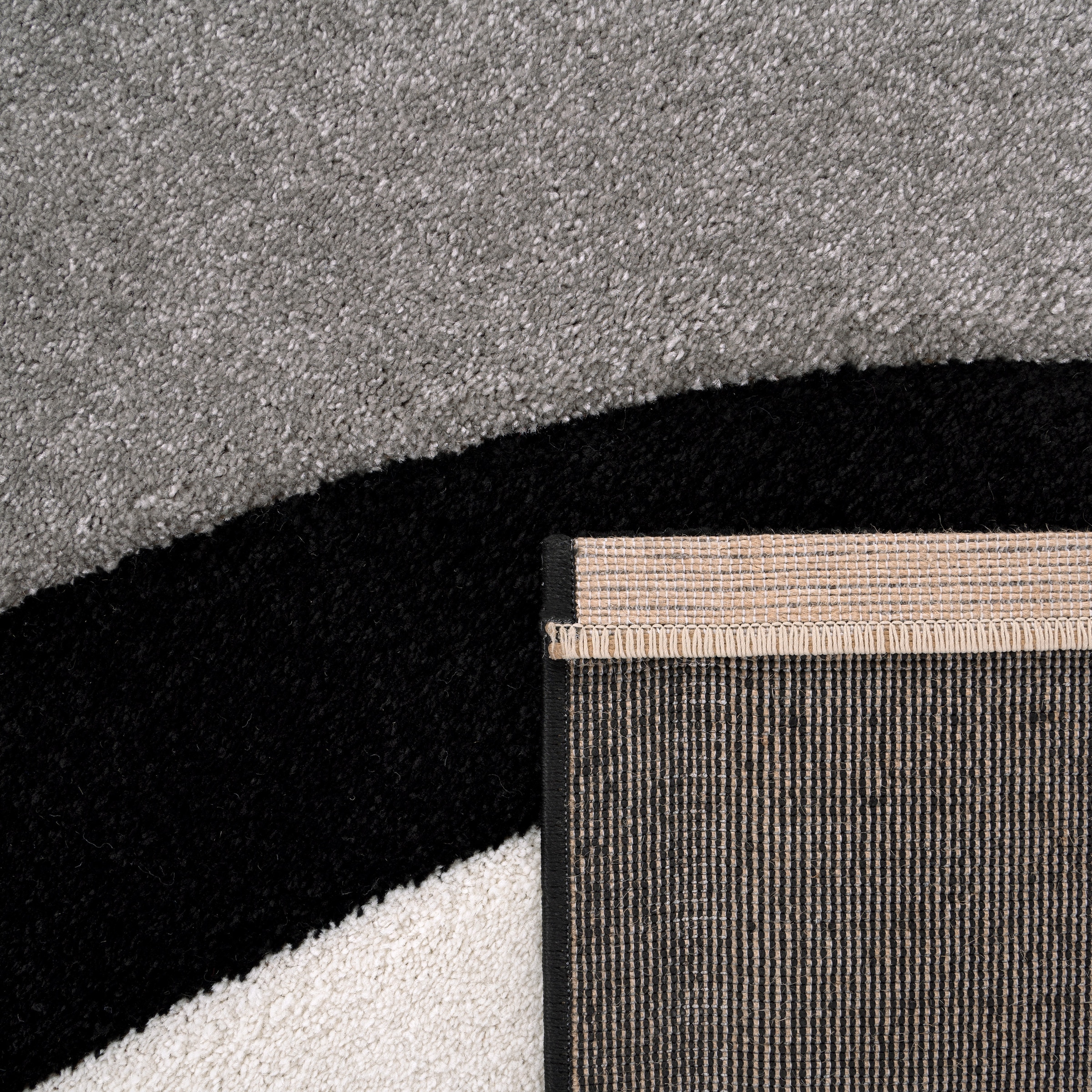 Paco Home Läufer »Diamond 760«, rechteckig, 18 mm Höhe, Teppich-Läufer, Kurzflor, 3D-Design, modernes Wellen Muster