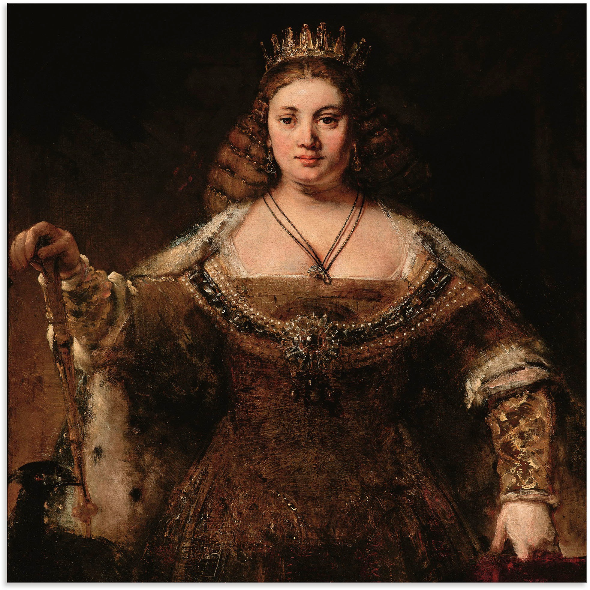 Image of Artland Wandbild »Juno. Um 1662-65«, Bilder von Frauen, (1 St.), in vielen Grössen & Produktarten - Alubild / Outdoorbild für den Aussenbereich, Leinwandbild, Poster, Wandaufkleber / Wandtattoo auch für Badezimmer geeignet bei Ackermann Versand Schweiz