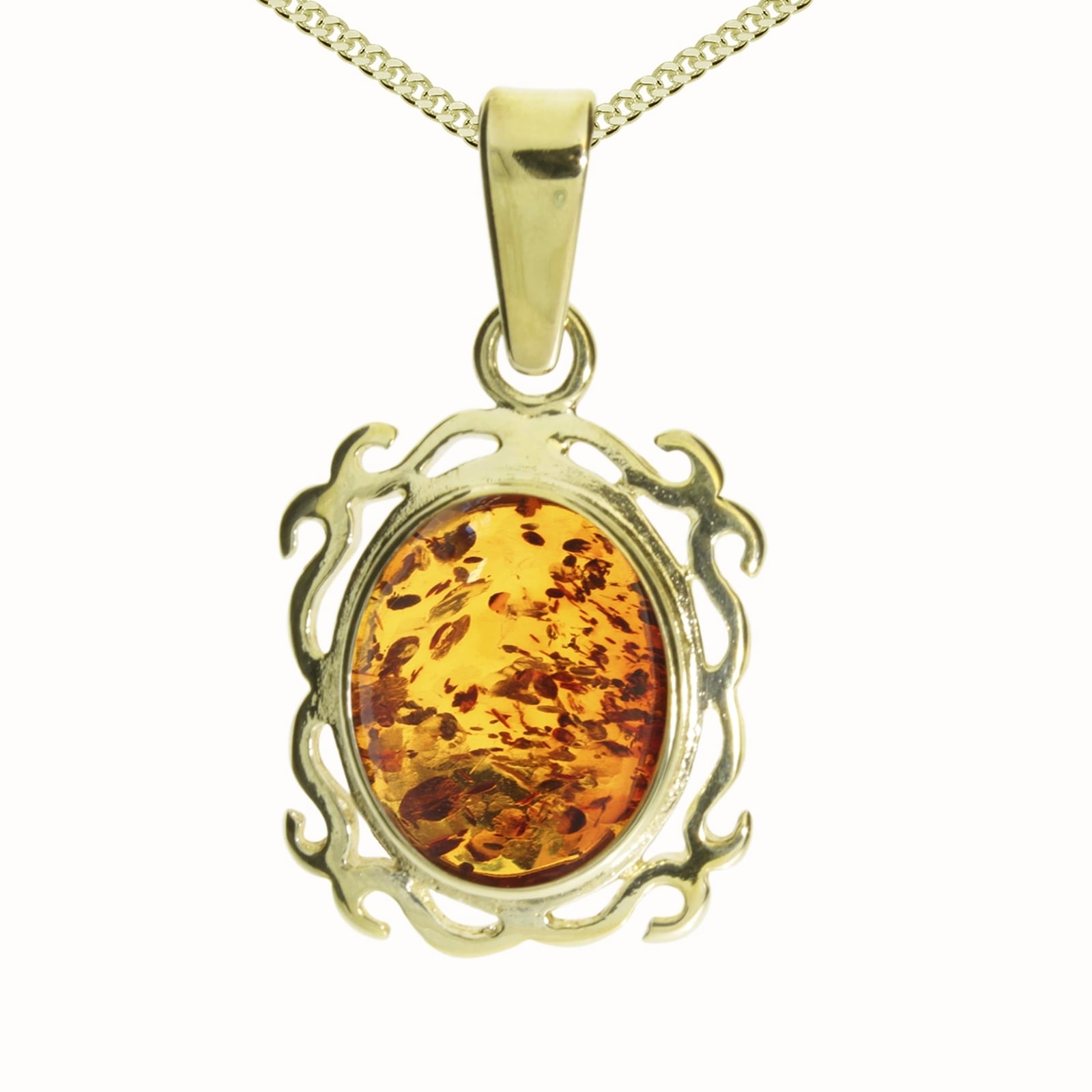 Image of OSTSEE-SCHMUCK Kette mit Anhänger "Ostsee-Schmuck Kette mit Anhänger Konstanze"