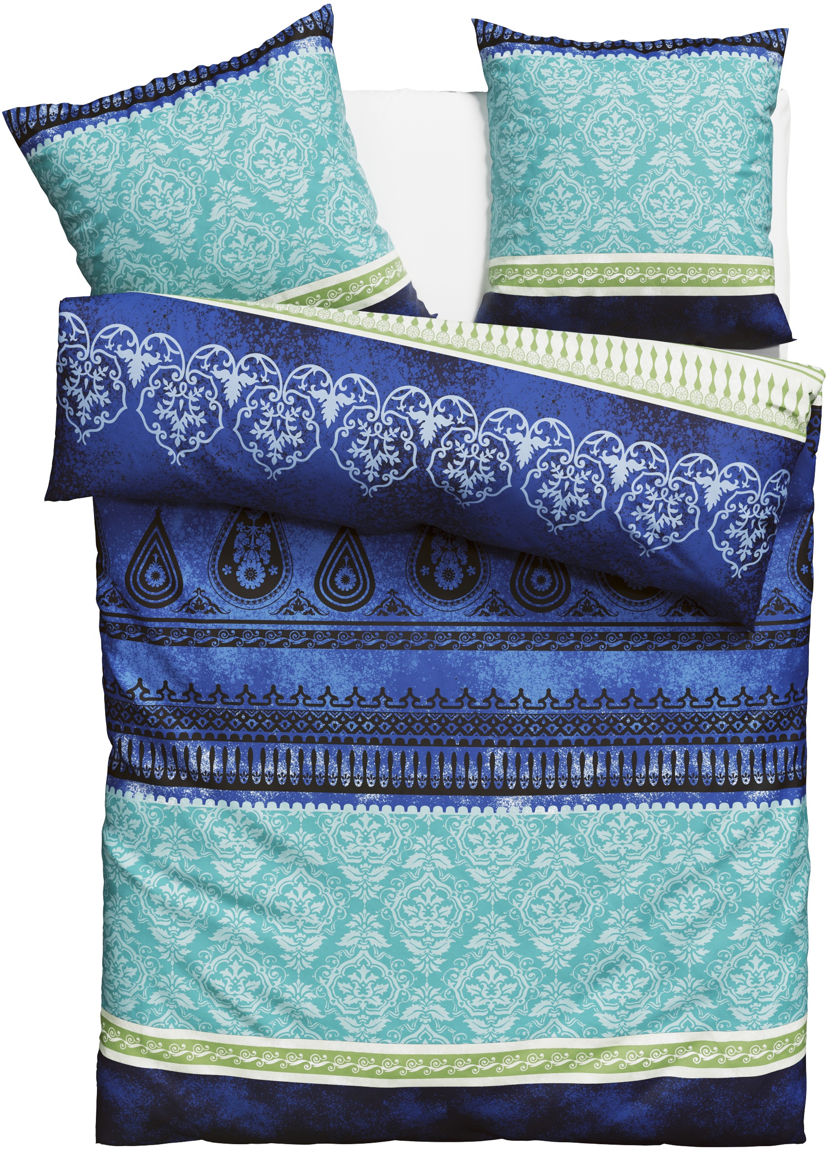 OTTO home Bettwäsche "Sonnenham" 2 in Gr. 135x200 oder 155x220 cm, 100% Baumwolle, Paisley