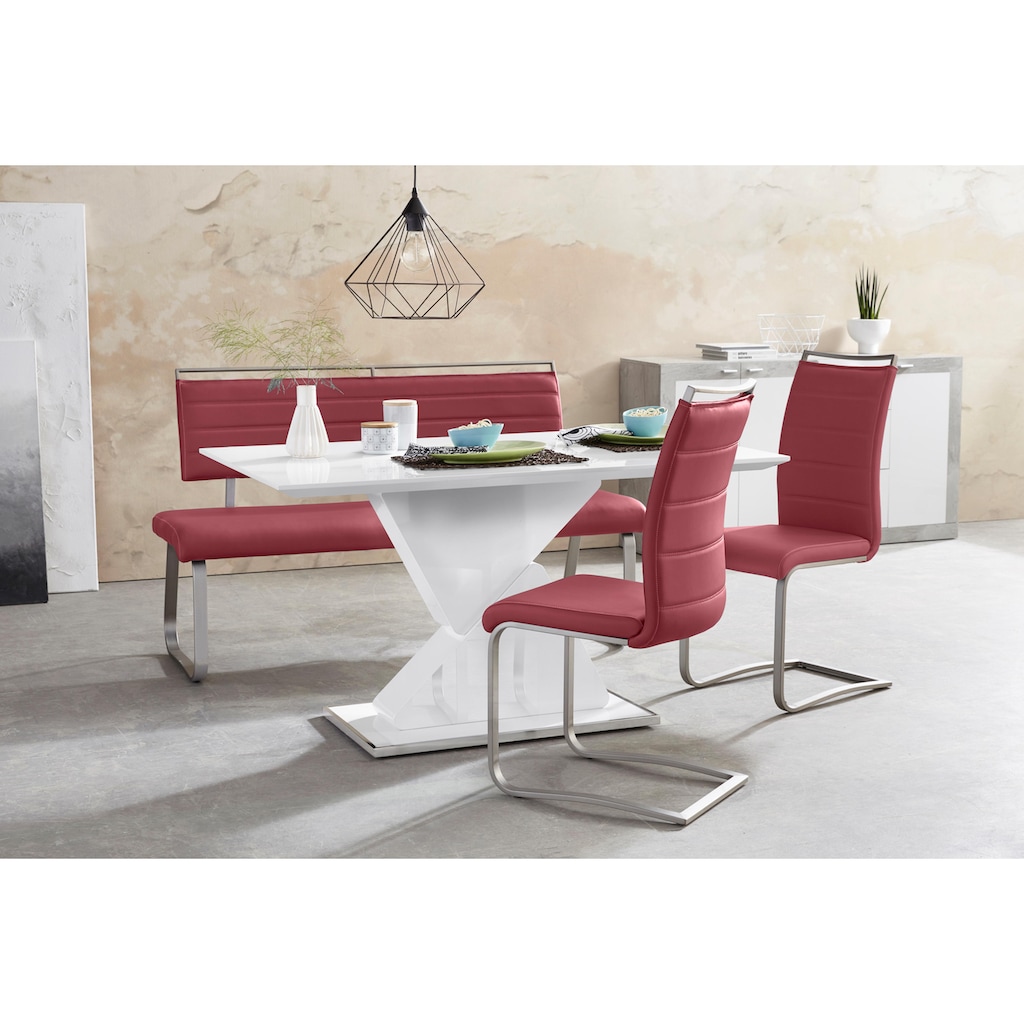 MCA furniture Freischwinger »Pescara«, (Set), 2 St., Kunstleder