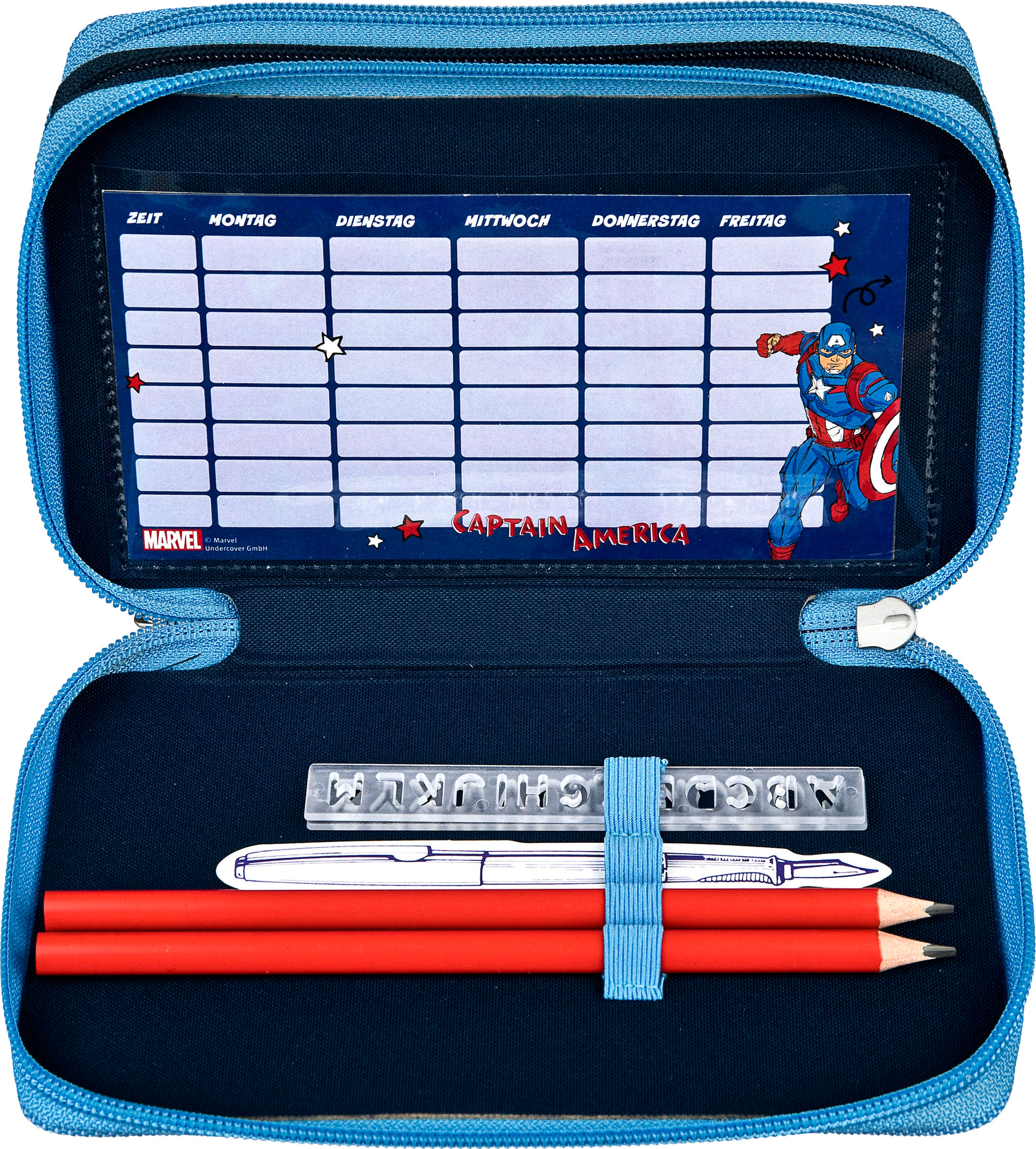 Scooli Trousse à crayons »Tripledecker, Avengers«