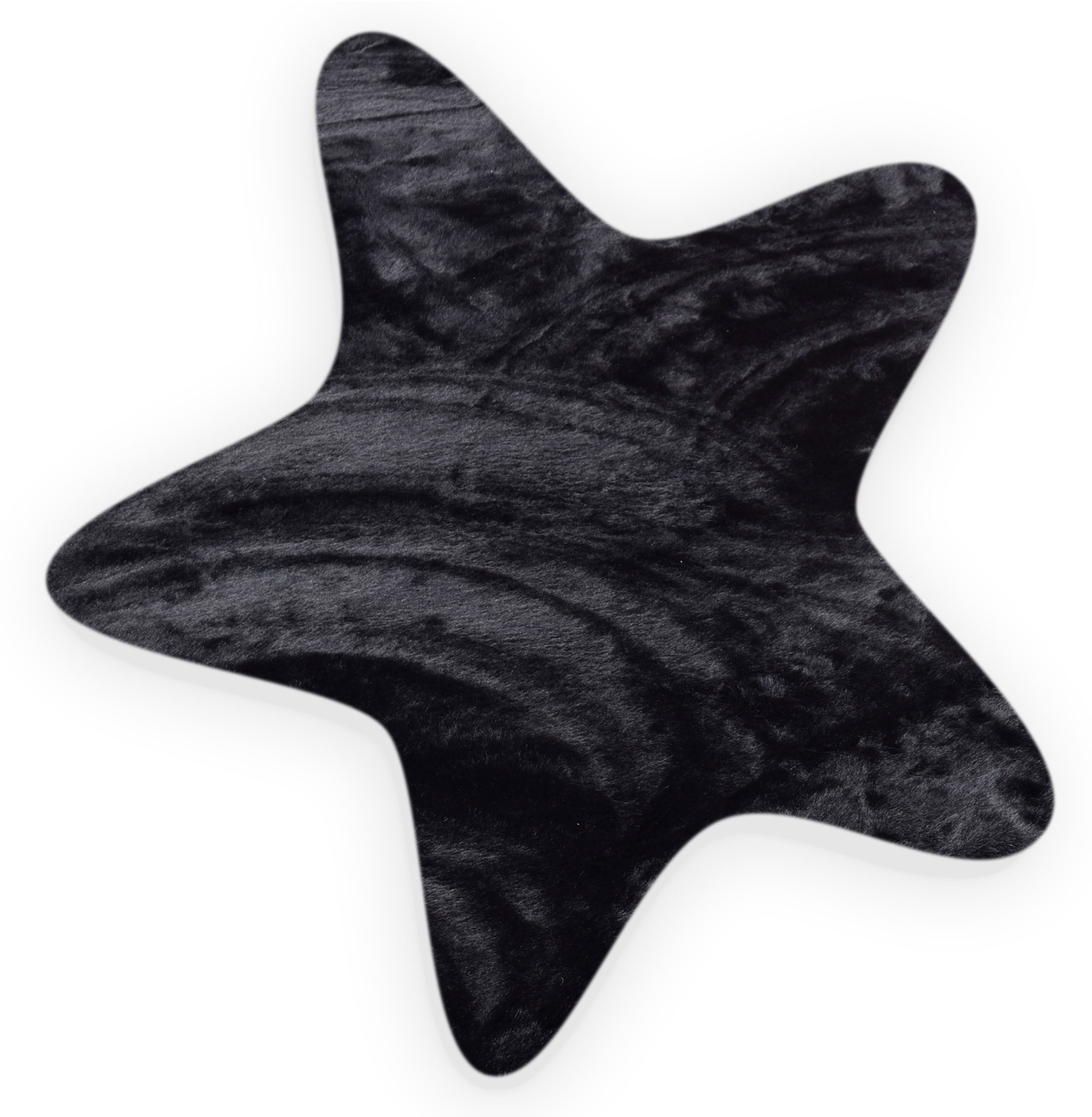 Image of Gino Falcone Fellteppich "Kuschelteppich Chiara" sternförmig 30 mm Höhe Kunstfell, Kaninchenfell-Haptik, besonders weicher Langflor