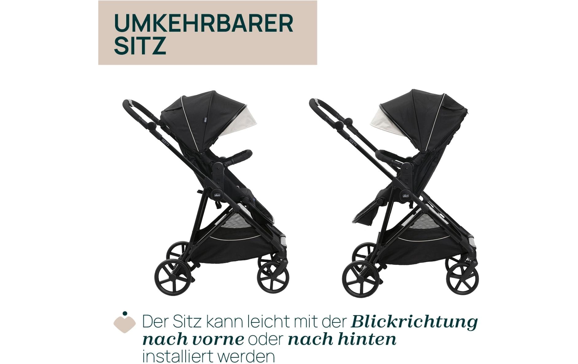 Chicco Kombi-Kinderwagen »Trio Seety Etna«, 7 kg