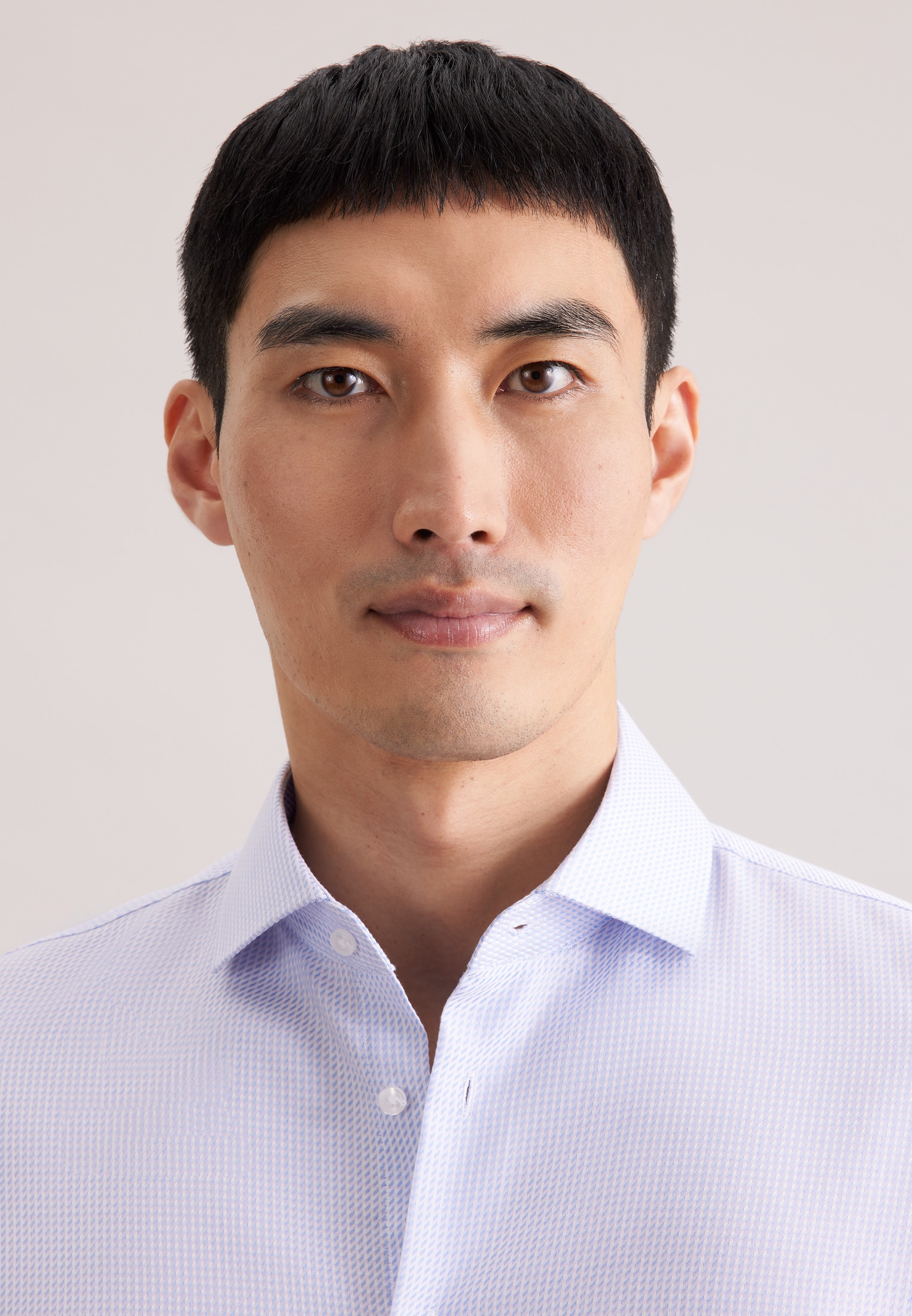 seidensticker Businesshemd »Schwarze Rose« Shaped 1/1 Extra lang Kentkragen Struktur