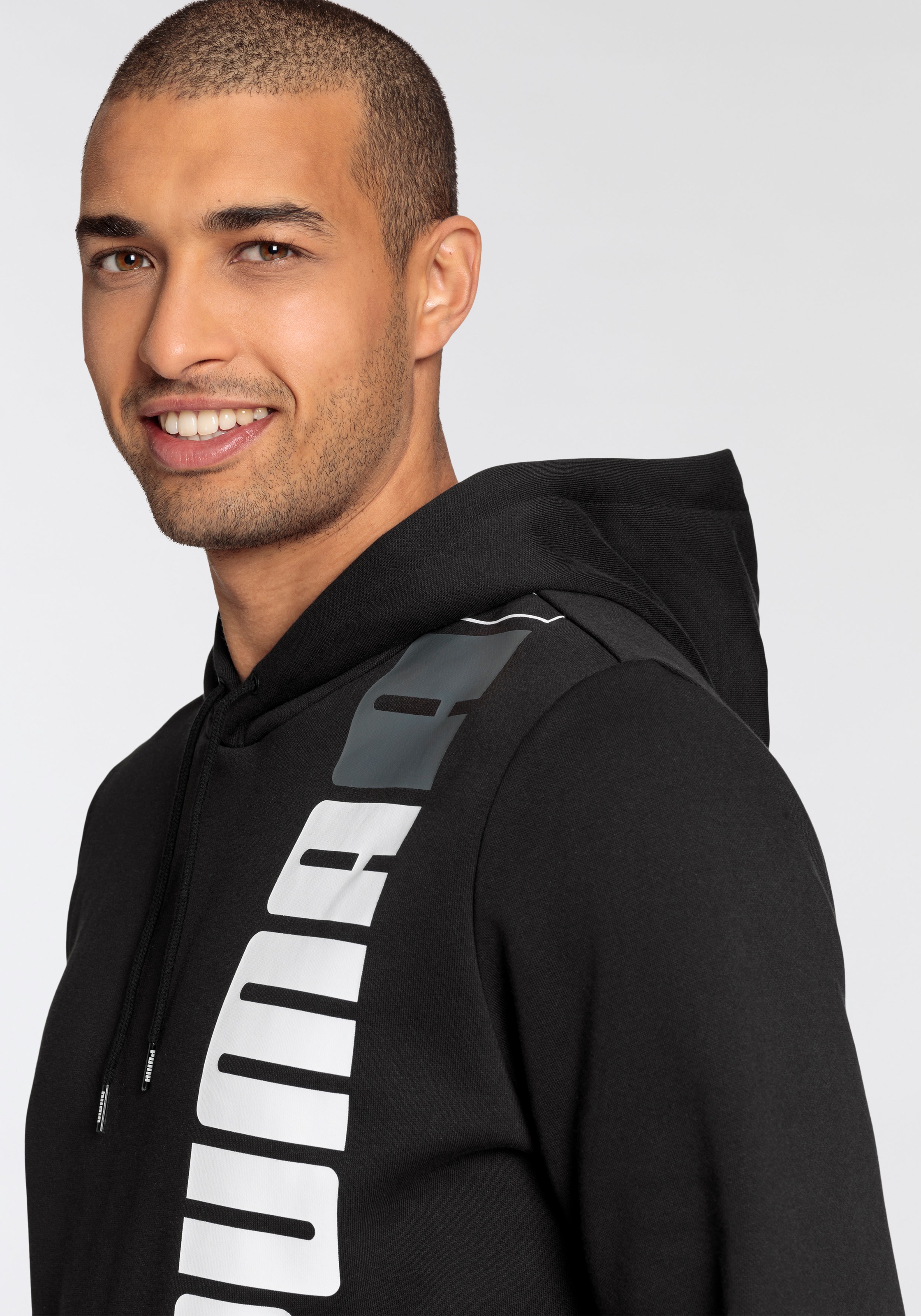 PUMA Kapuzensweatshirt »ESS+ LOGO LAB HOODIE FL«