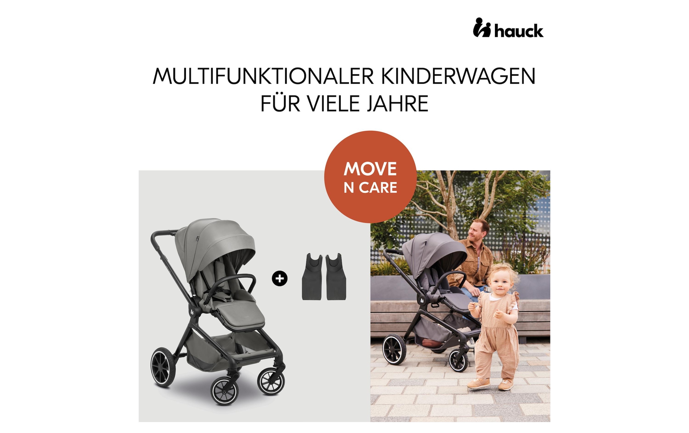 Hauck Poussette pour enfants »Move N Care« 22 kilos