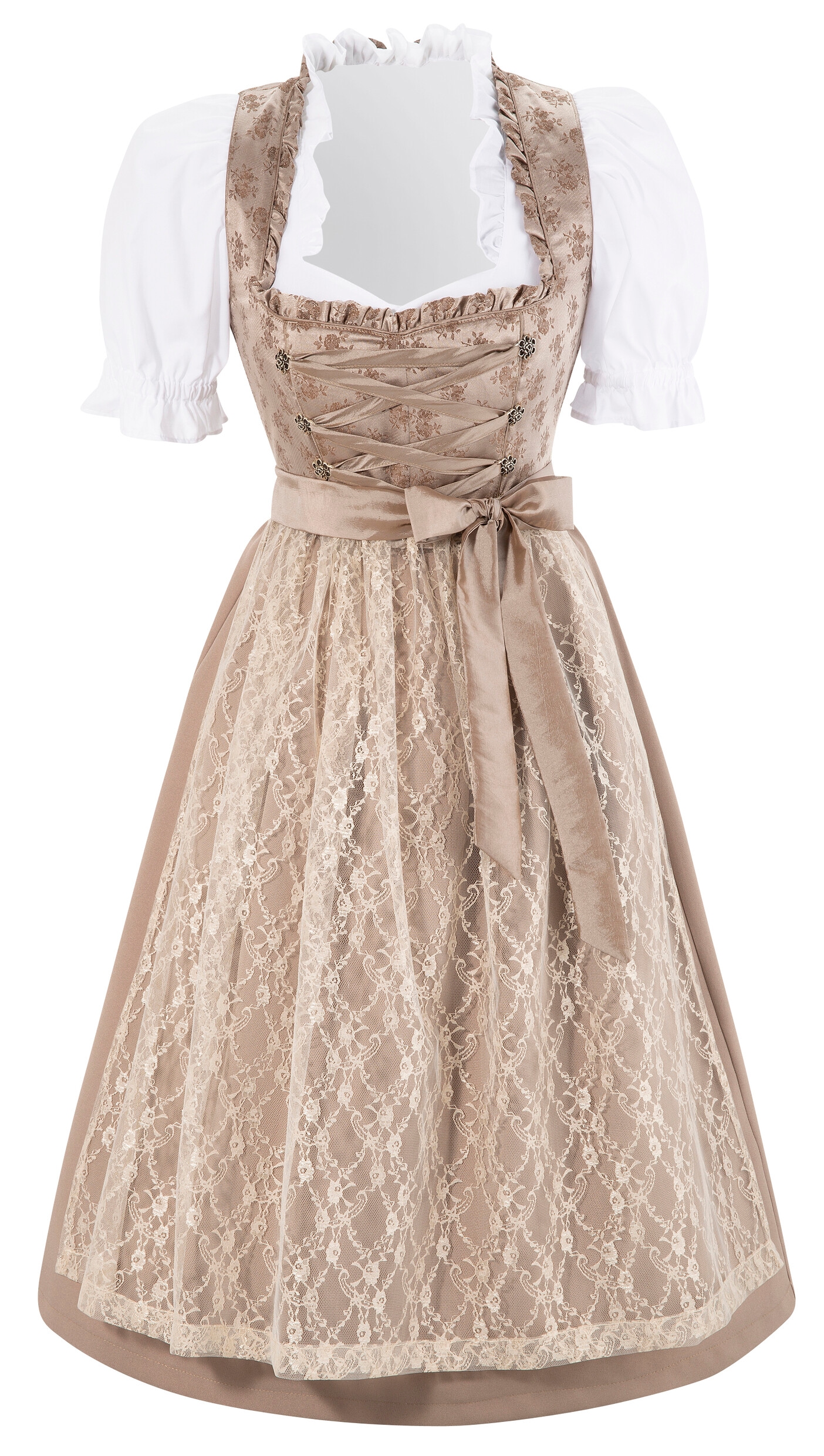 Image of Naber Collection Dirndl, (3 tlg.), Damen, midi mit Spitzenschürze bei Ackermann Versand Schweiz