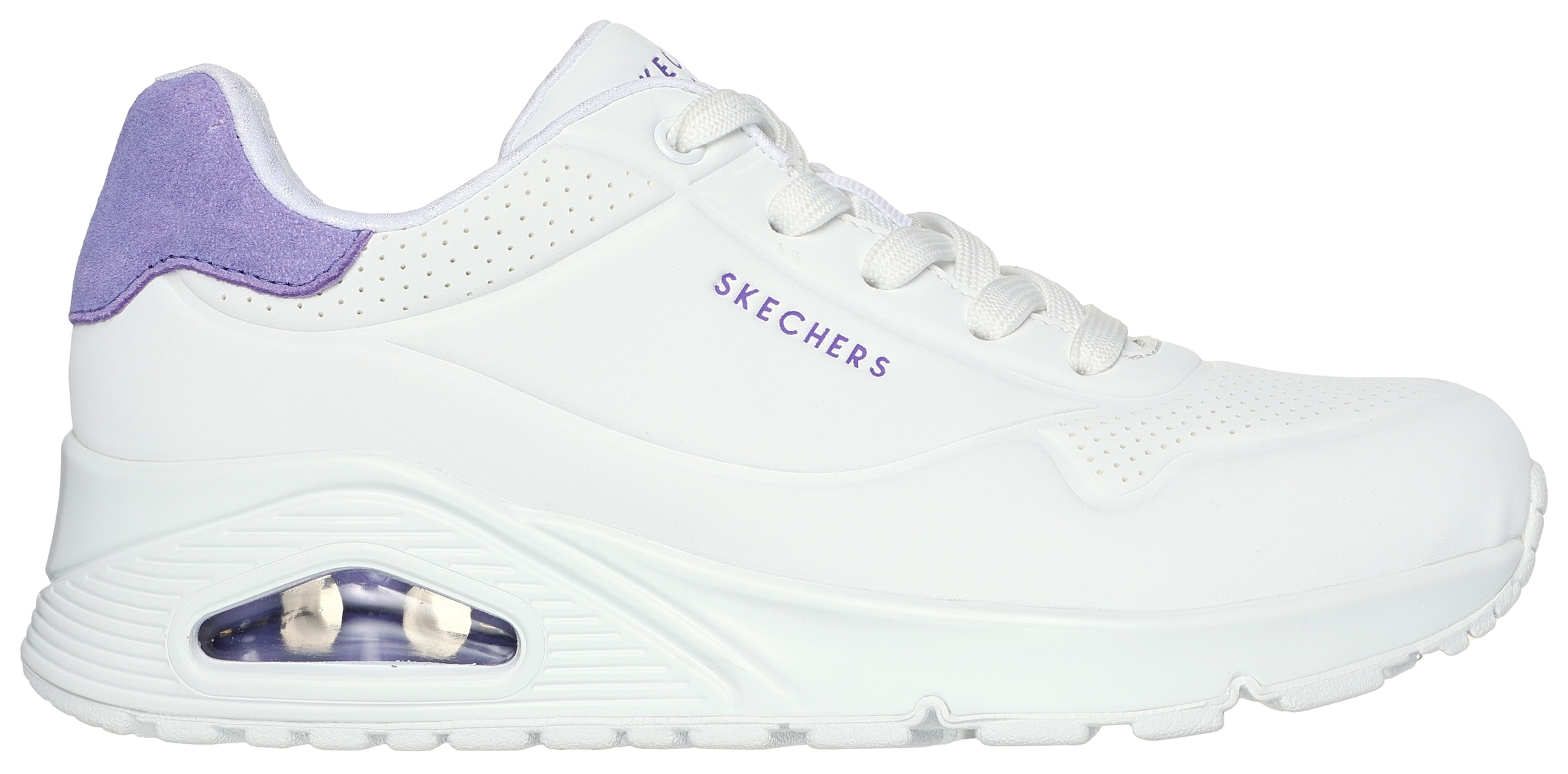 Skechers Sneaker »UNO - POP BACK«, Freizeitschuh, Halbschuh, Schnürschuh komfortabler Skech-Air Funktion