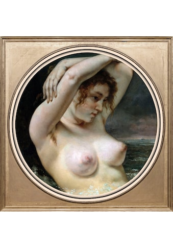 Acrylglasbild »Nackte Frau«