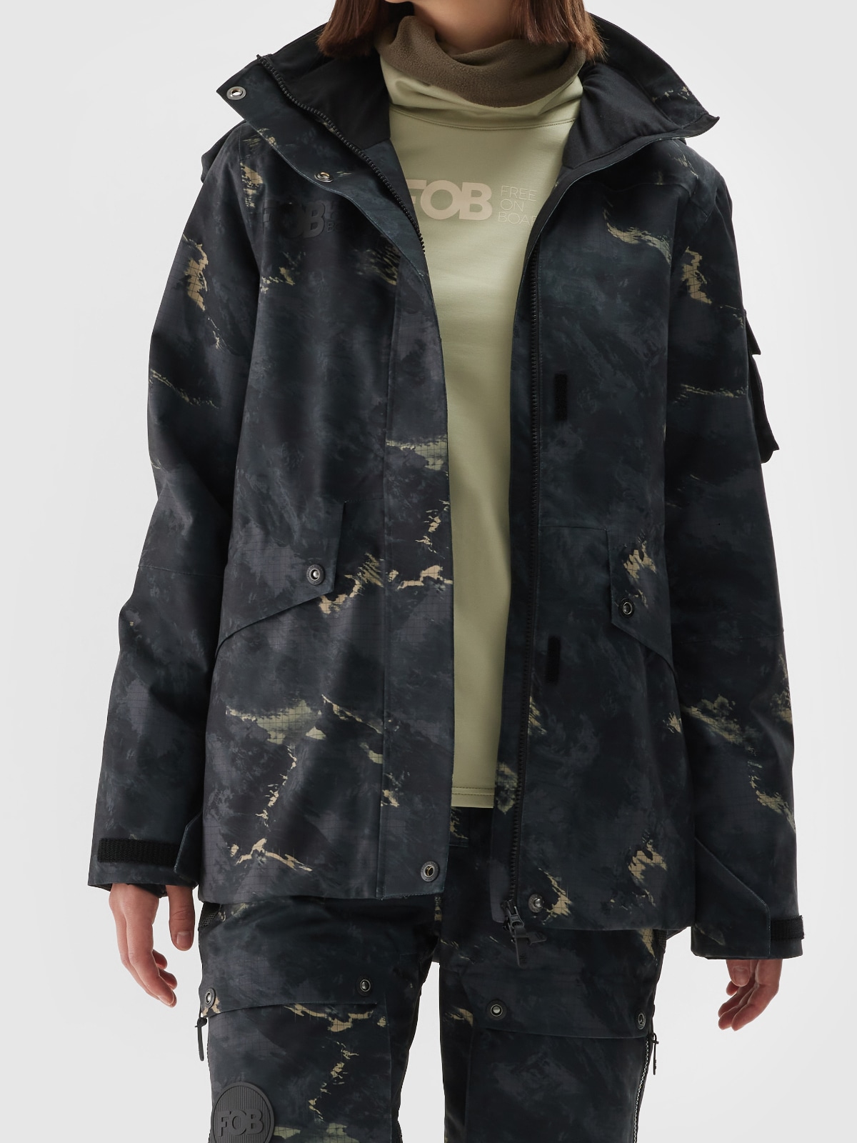 Image of 4F Snowboardjacke mit Kapuze