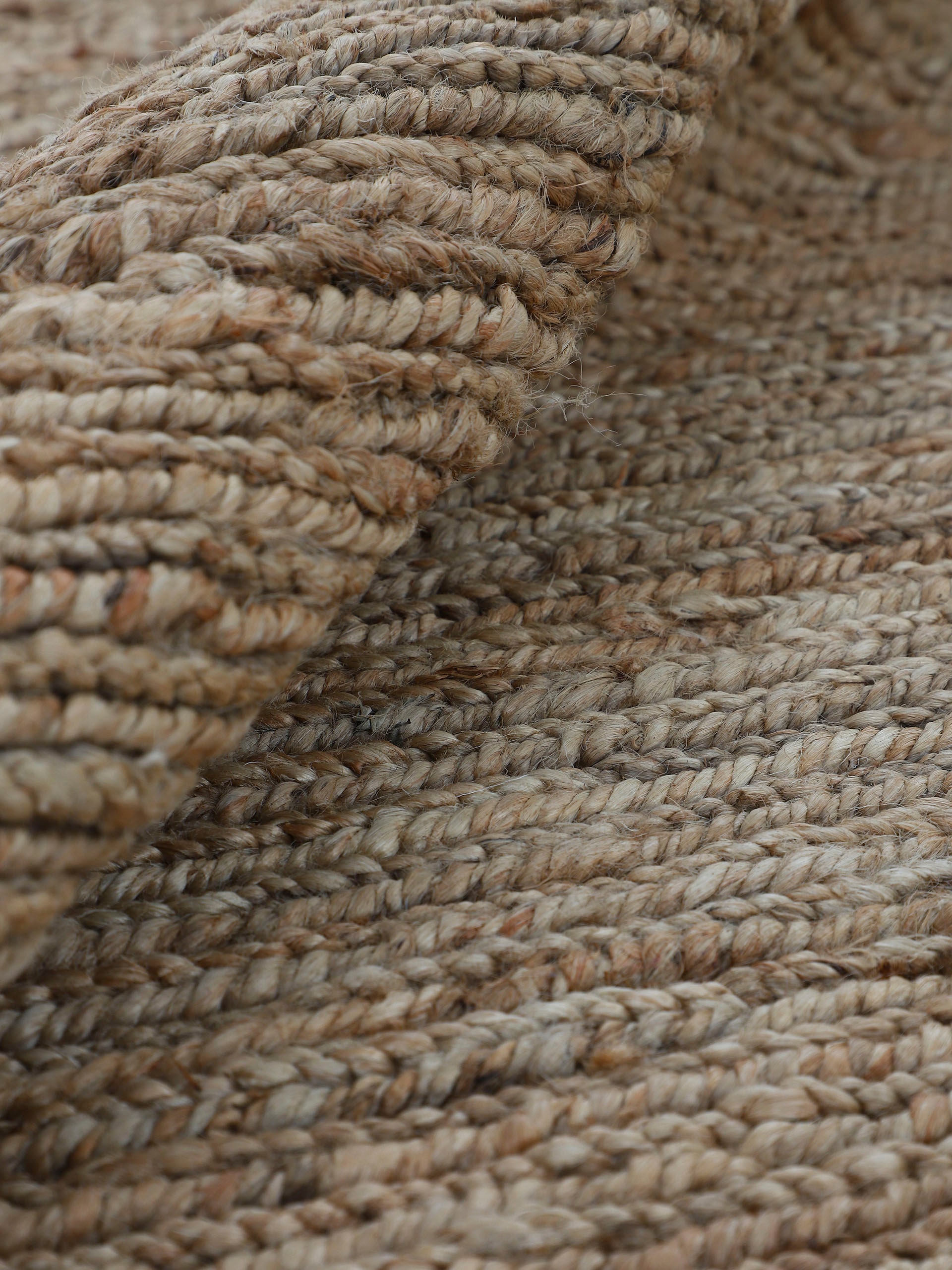 carpetfine Teppich »Nala Juteteppich Naturfaser«, rechteckig, 9 mm Höhe, wendbar, aus 100% Jute, in vielen Grössen und Formen, quadratisch, rund