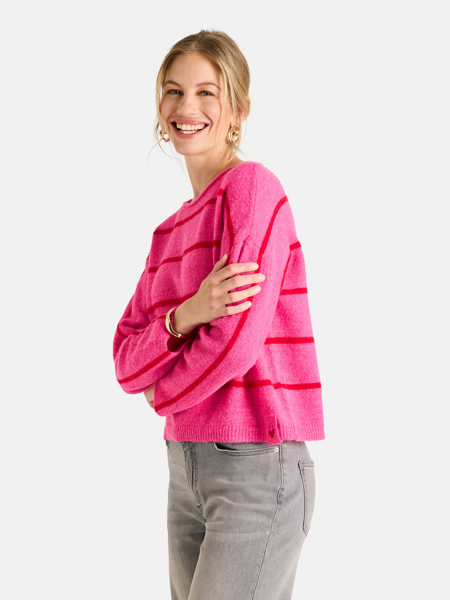 Image of Lieblingsstück Strickpullover "SingaEP" mit Alpaka, Rundhals