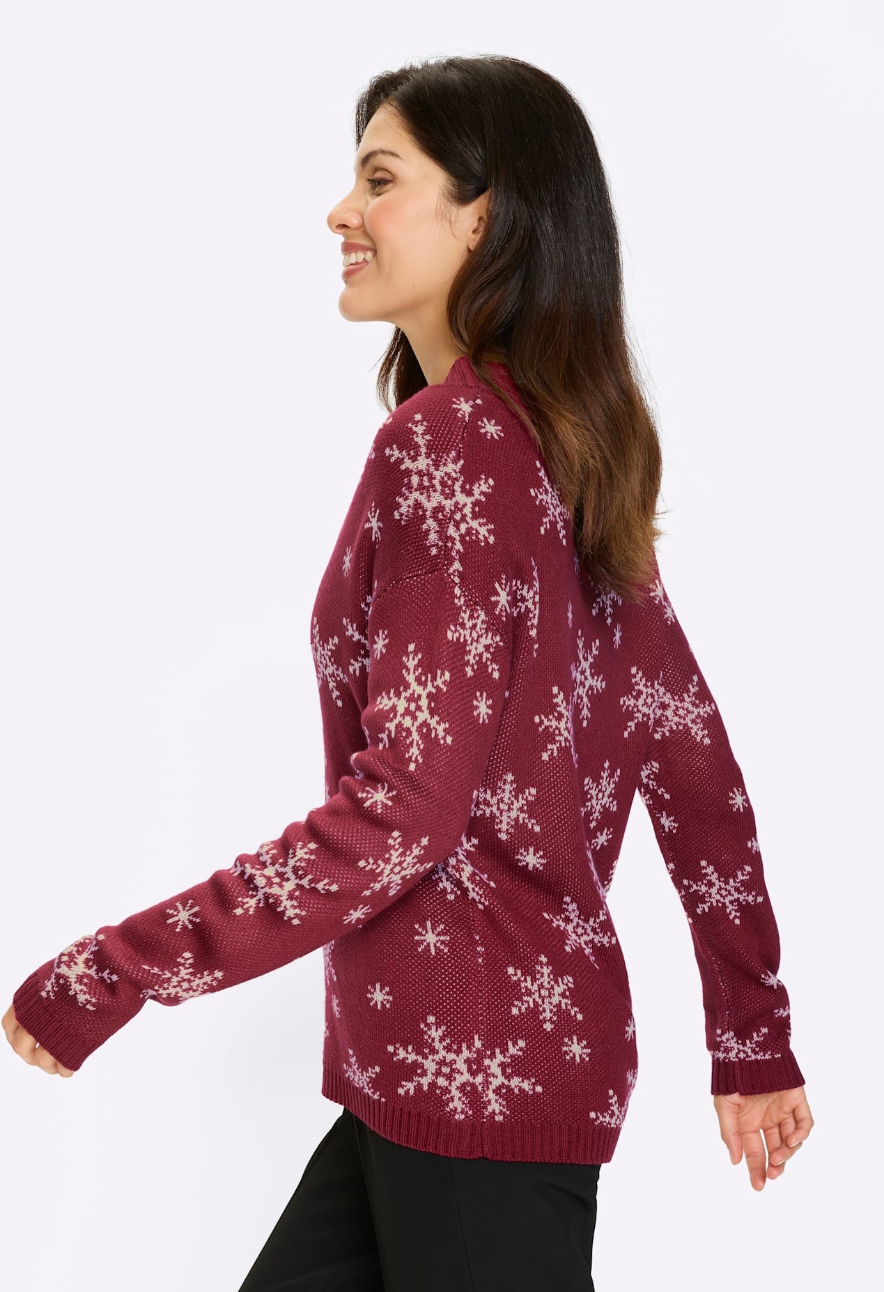 Classic Basics Jacquardpullover »Langarm-Pullover«