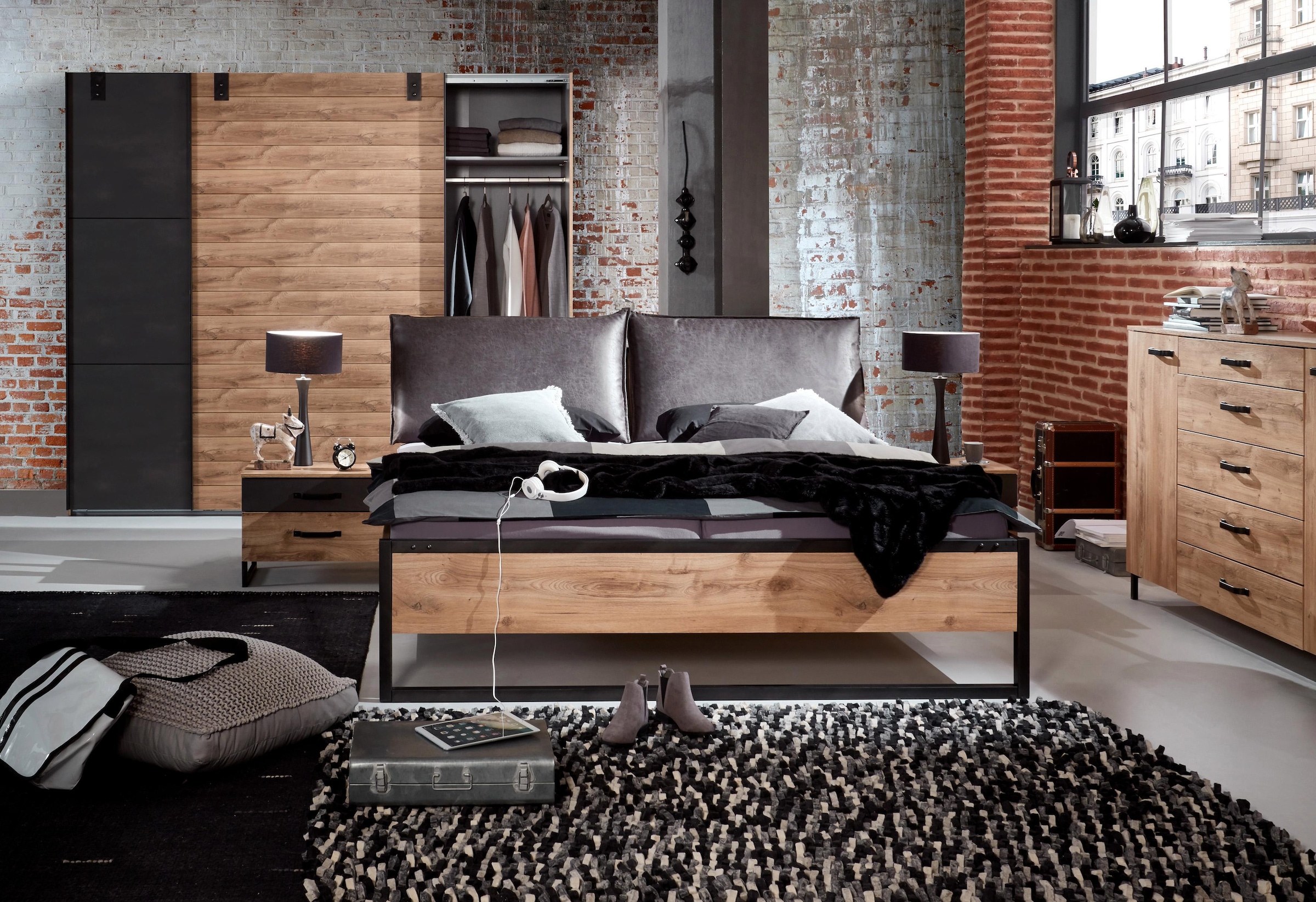 Wimex Bett »Detroit by fresh to go«, mit Polsterelement