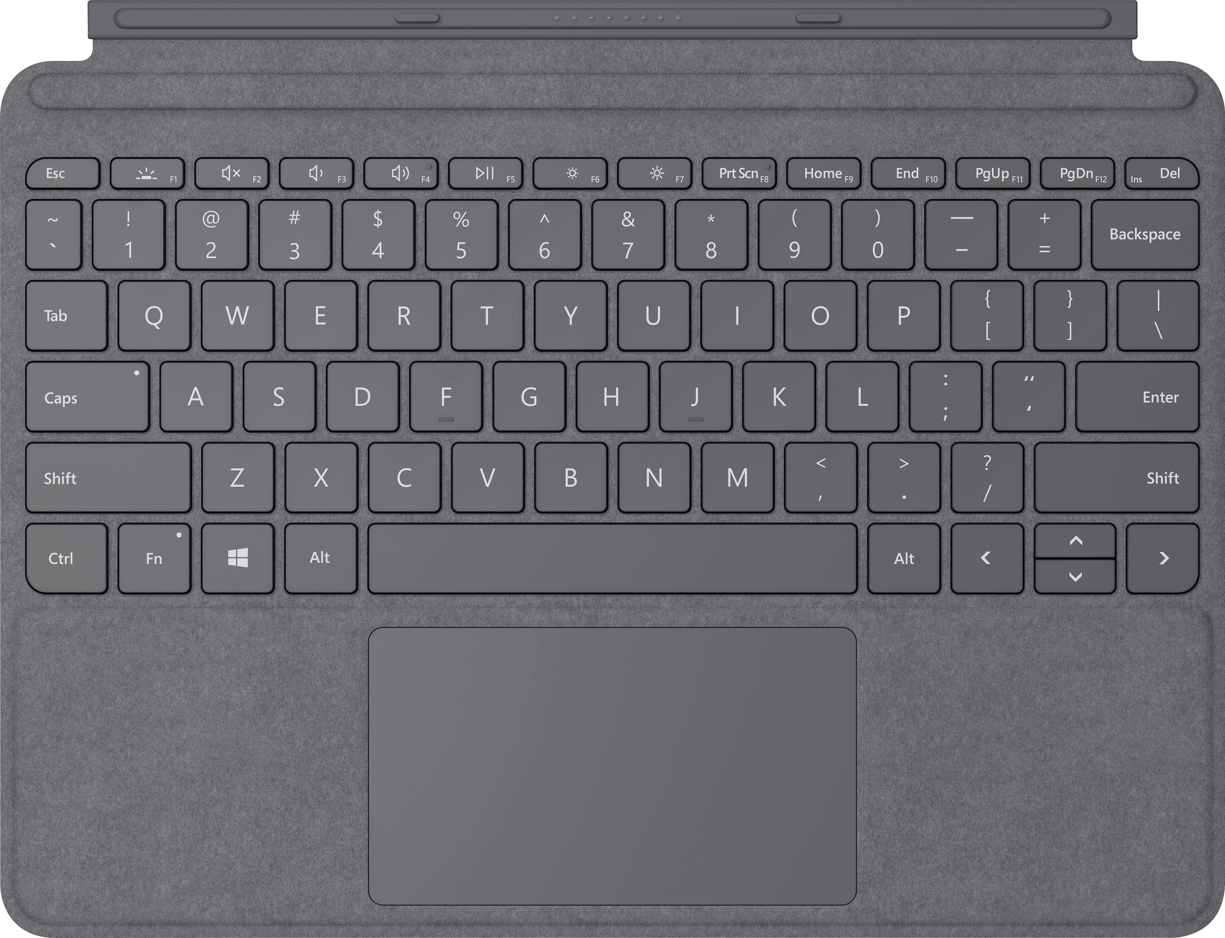 Microsoft Tastatur »Surface Go Signature Type Cover«, (Touchpad-Funktionstasten)