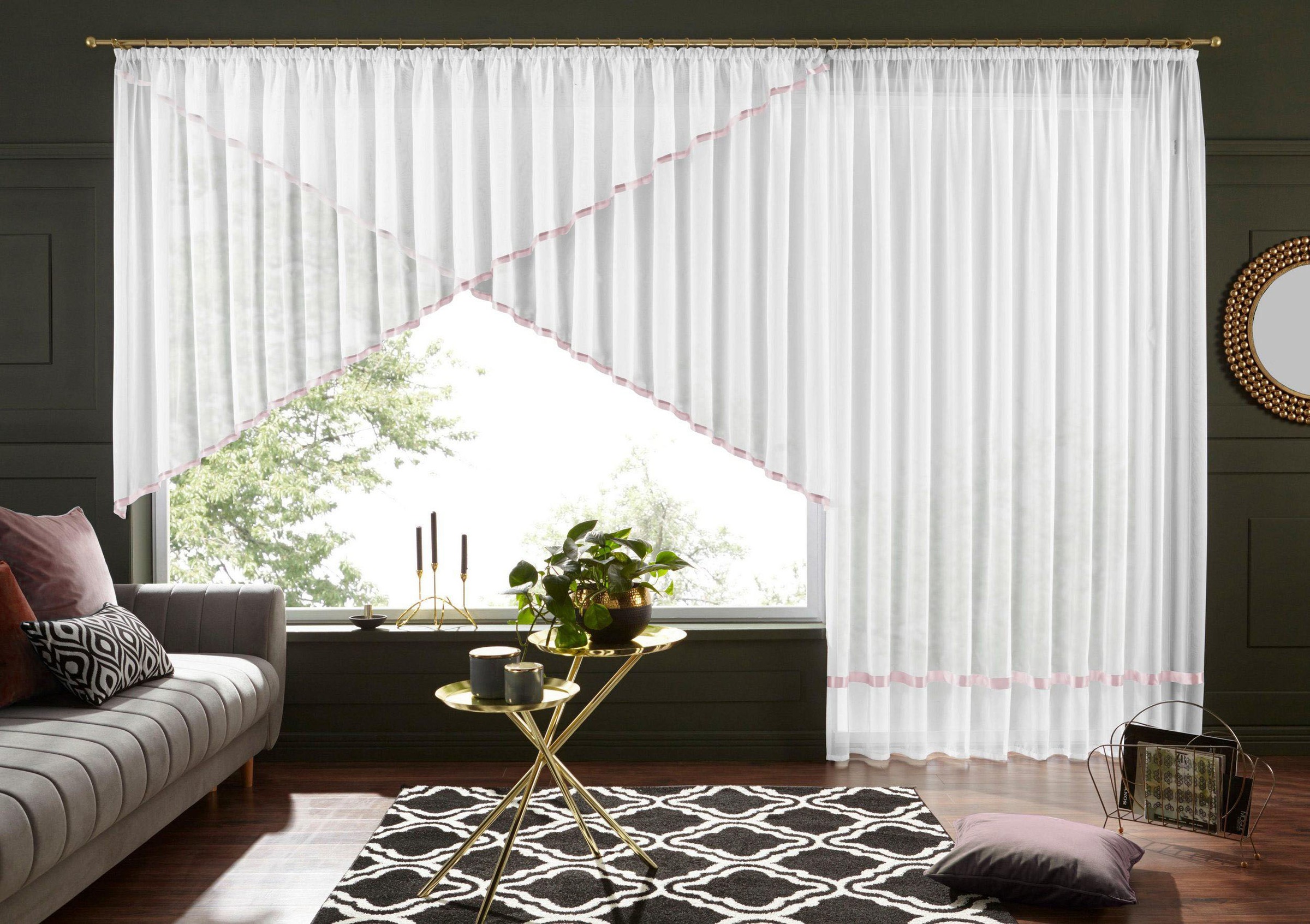 my home Kuvertstore »Eby«, (1 St.), Gardine, Fertiggardine, transparent kaufen