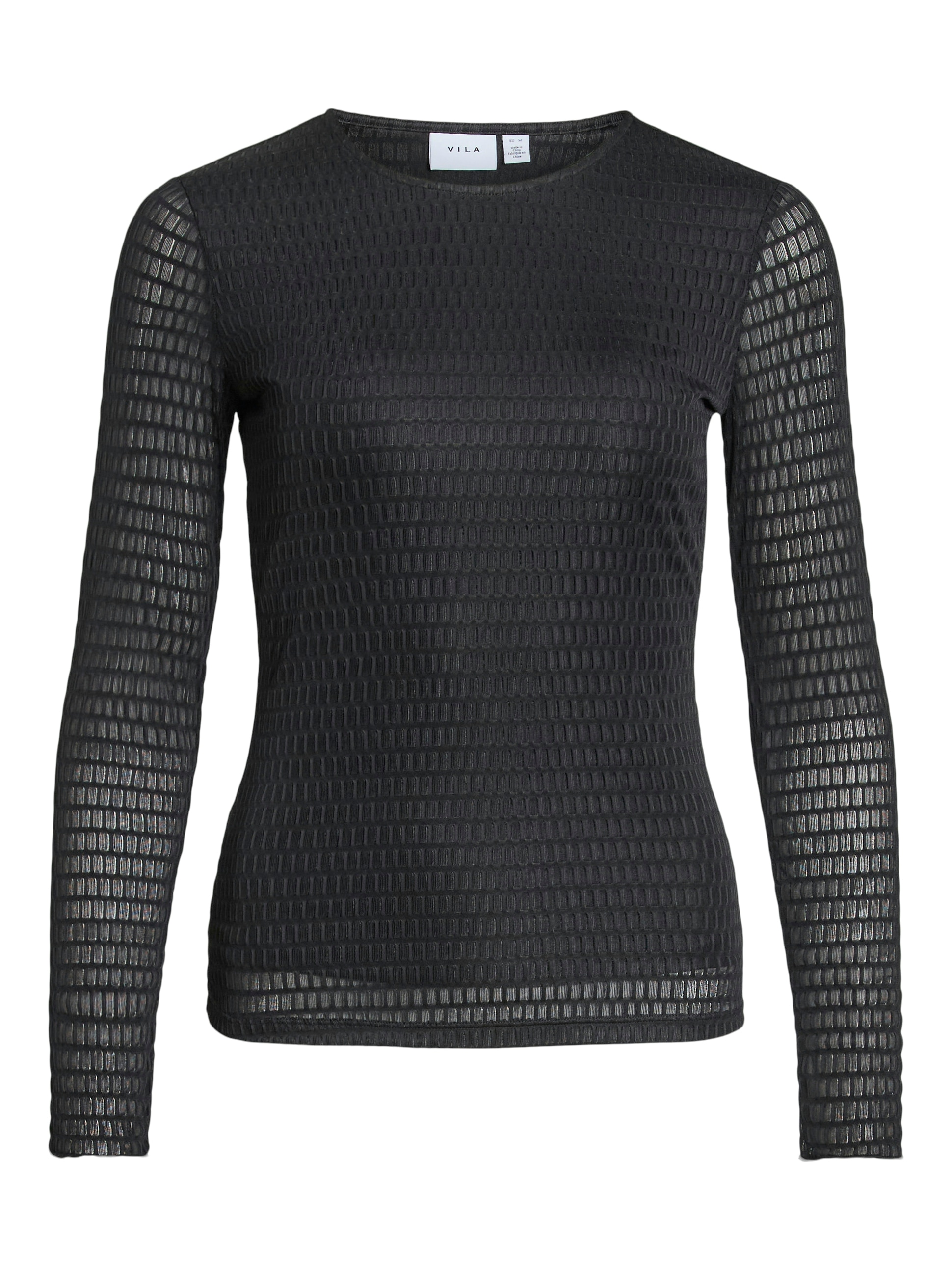Vila Langarmshirt »VILARINE O-NECK L/S TOP - NOOS«