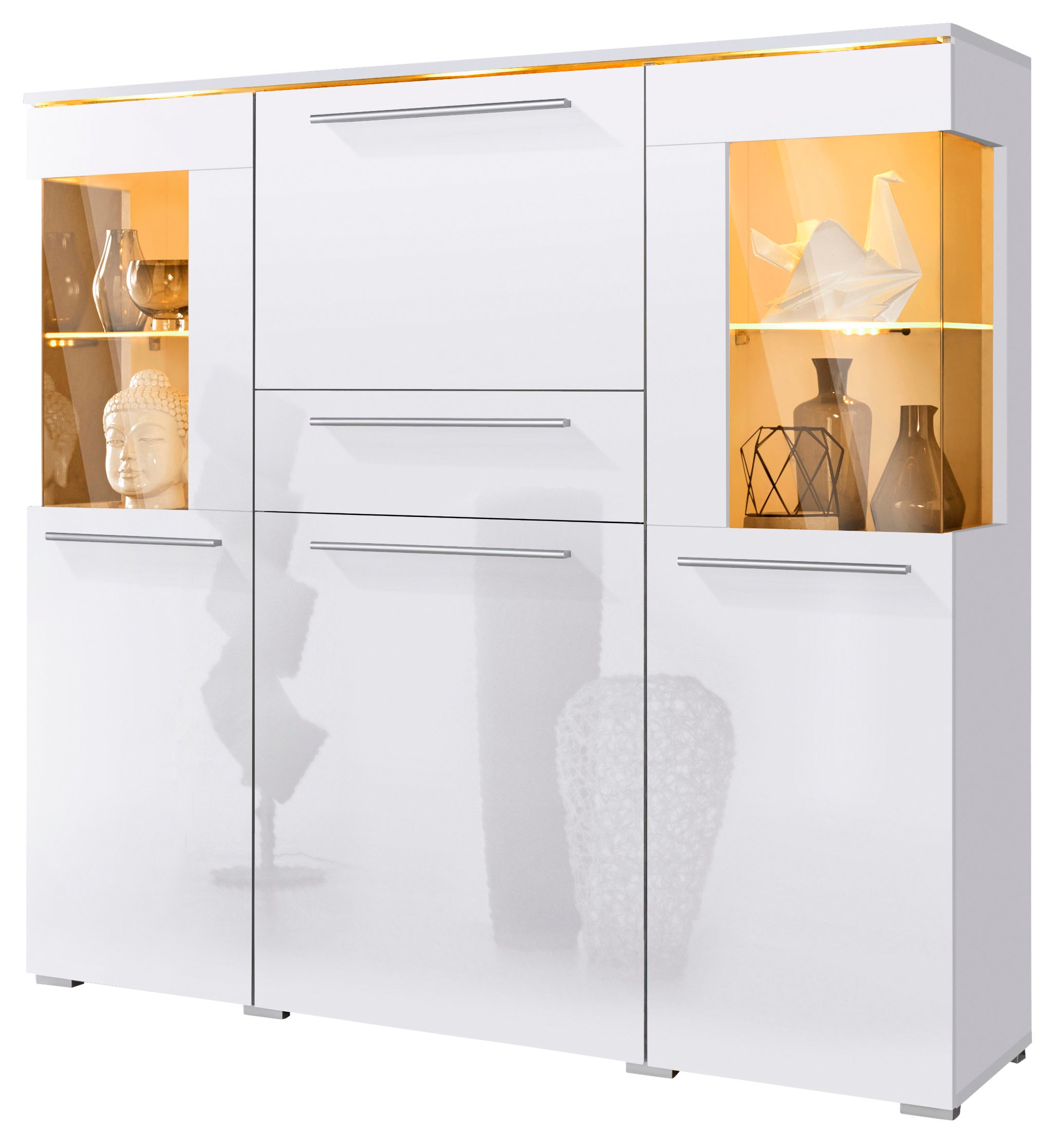 Image of Helvetia Highboard »India«, Breite 130 cm bei Ackermann Versand Schweiz