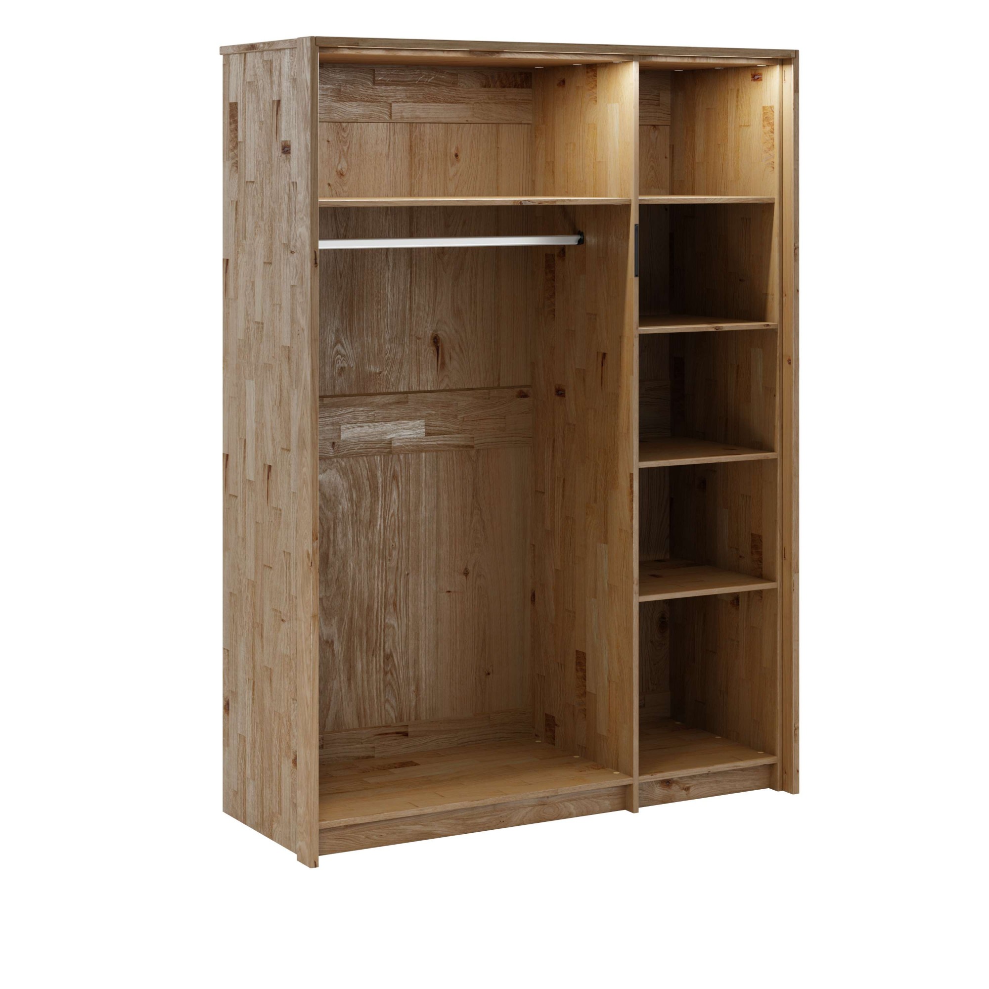 GOODproduct Kleiderschrank Zeitlos & langlebig, CLASSIC Ausführung inkl. Einlegeböden, H: 218 cm