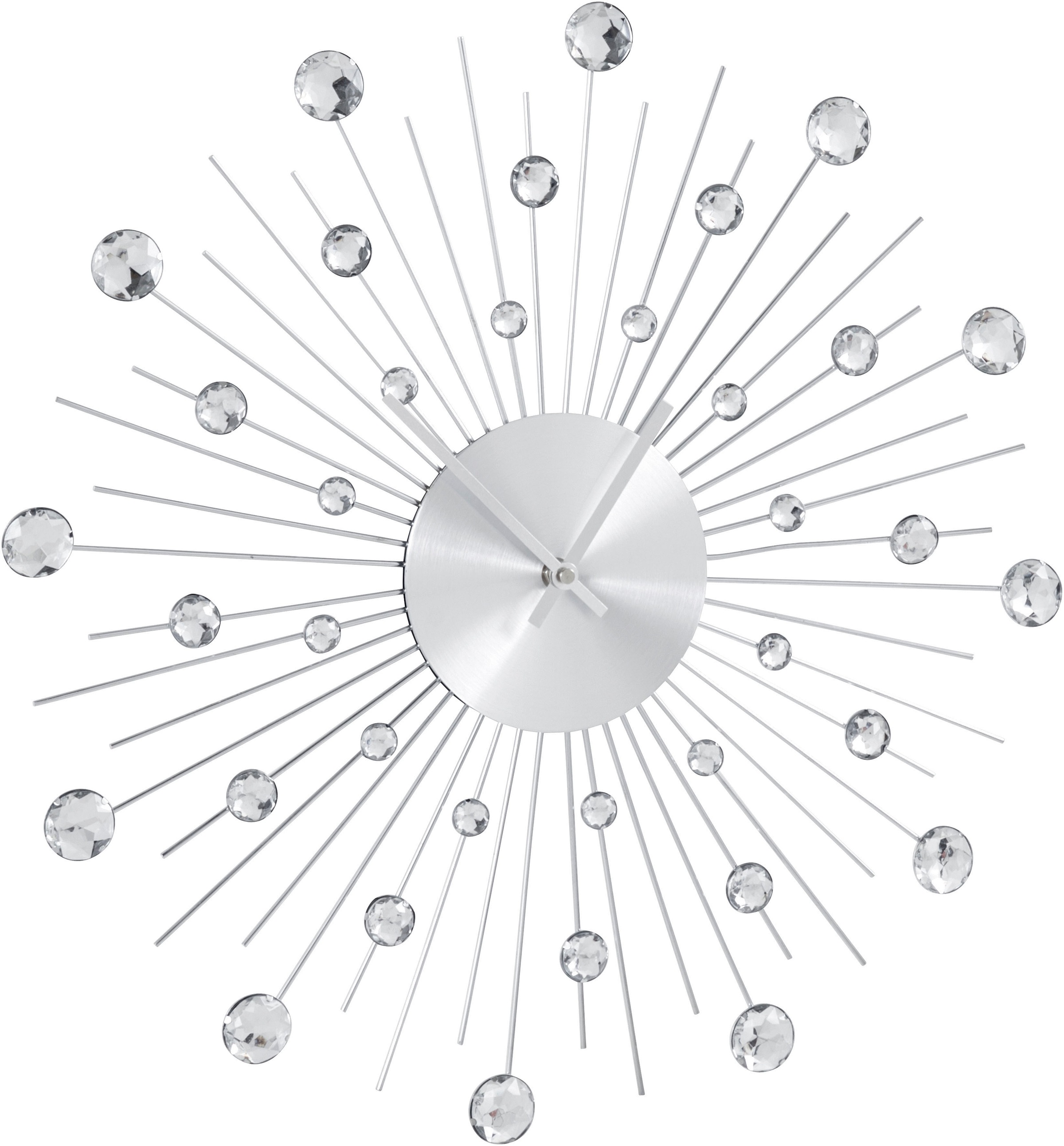 Image of Leonique Wanduhr »"Universe"«, XXL, rund, Ø 50 cm, mit Schmucksteinen, ideal im Wohnzimmer bei Ackermann Versand Schweiz