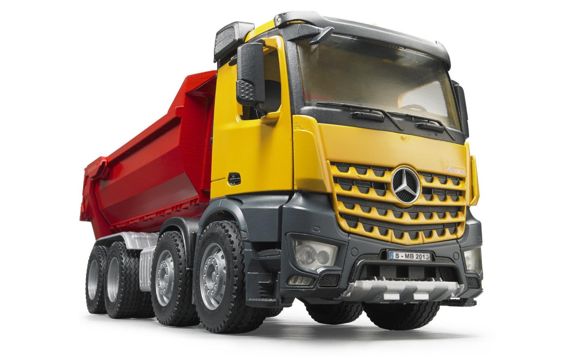 Bruder® Spielzeug-Kipper »Lastwagen MB Arocs Halfpipe Kipp-LKW«