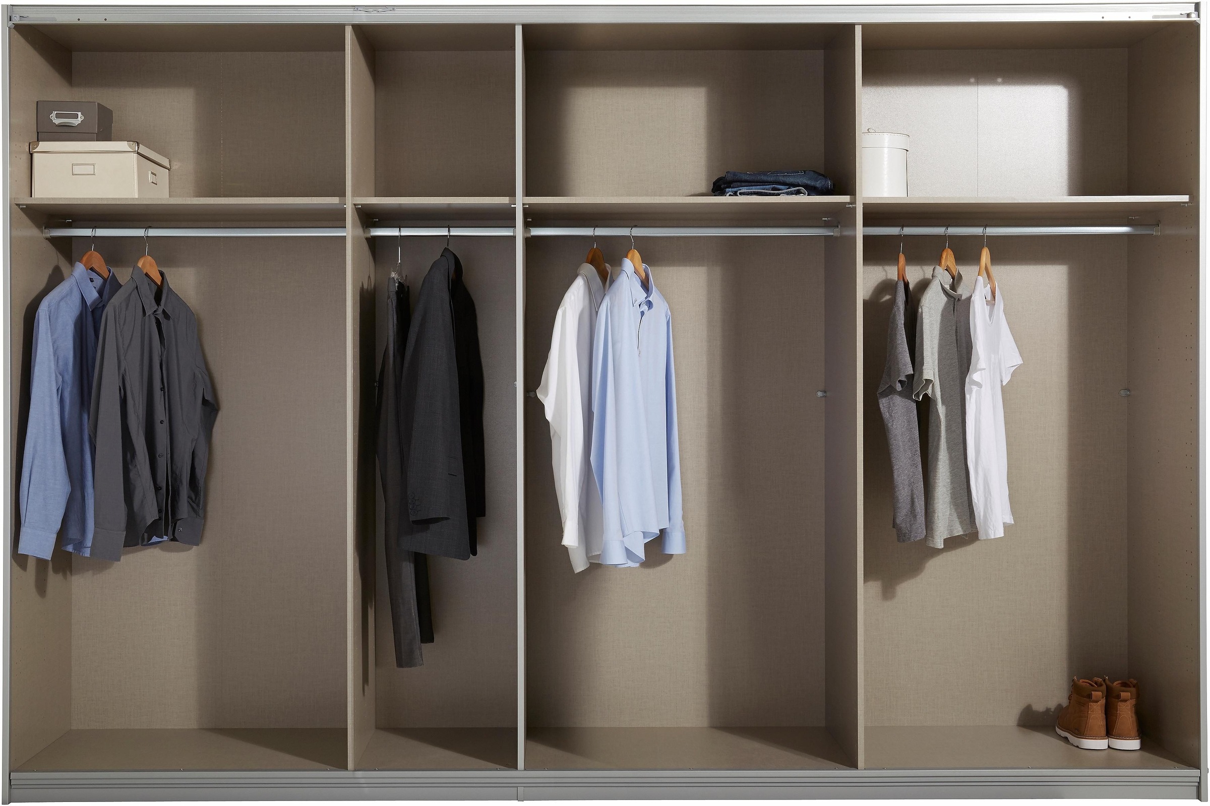 rauch Schwebetürenschrank »Imposa«, mit Hochglanzfront