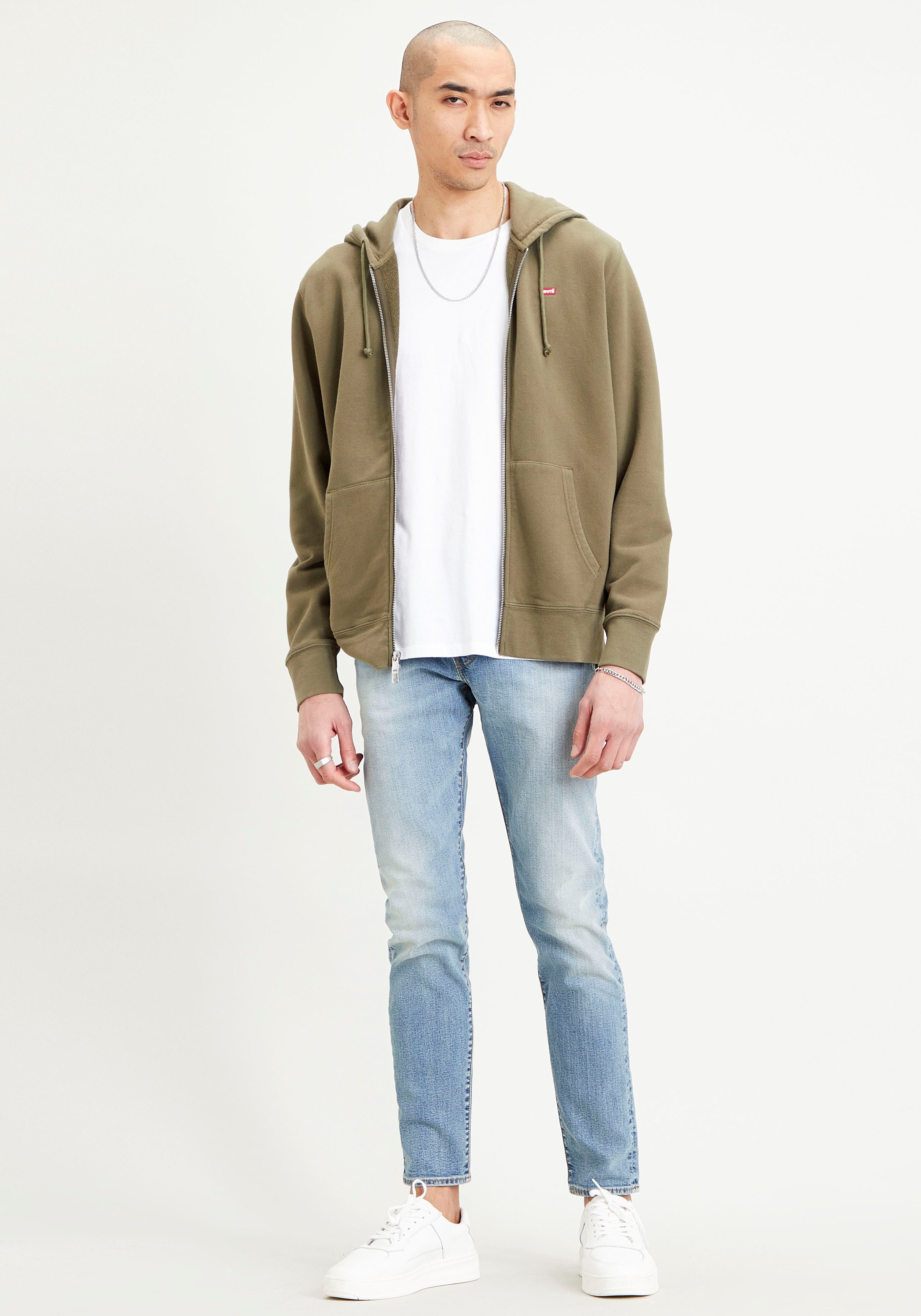 Image of Levi's® Kapuzensweatjacke, mit Logostickerei bei Ackermann Versand Schweiz