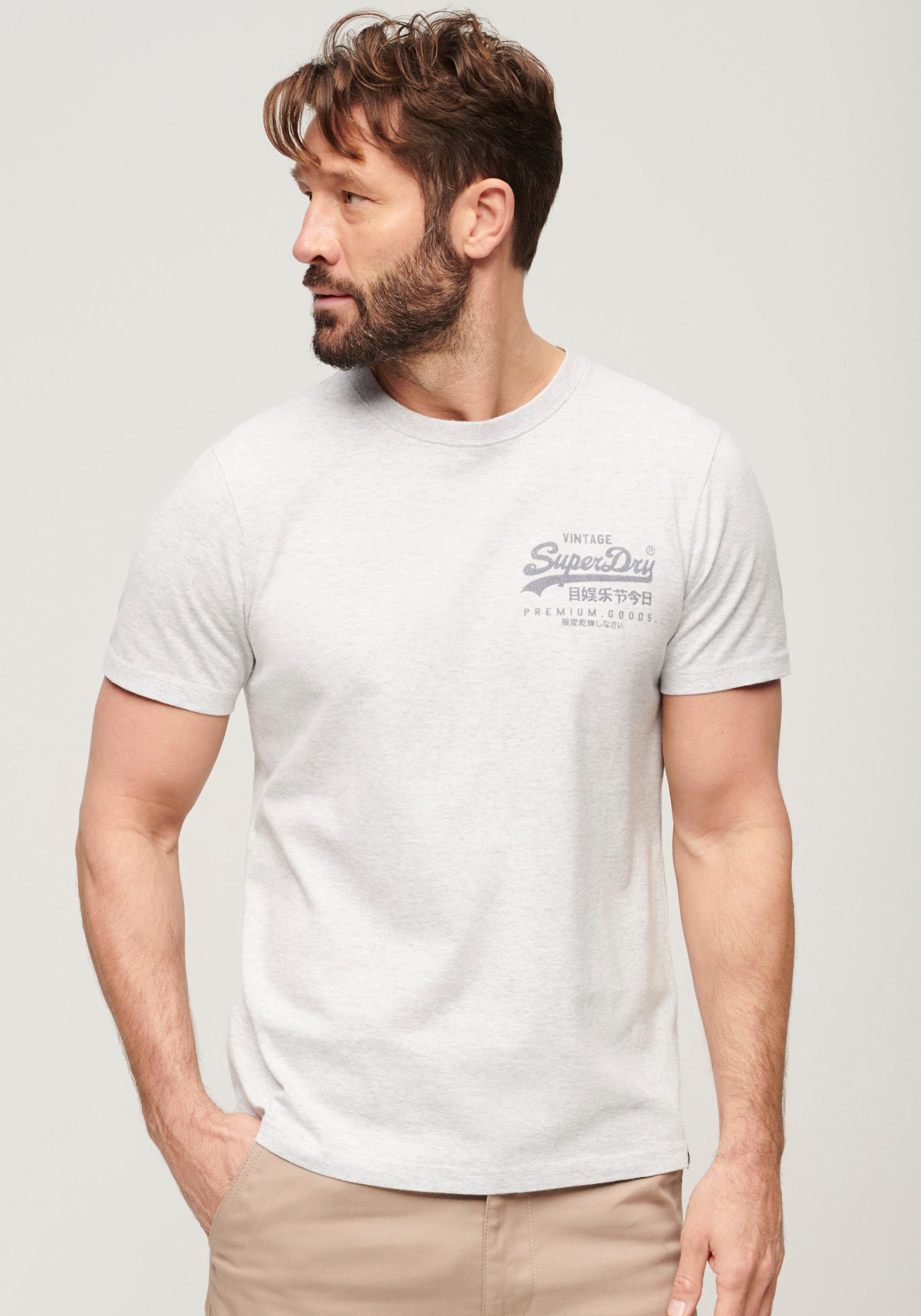 Superdry T-Shirt »CLASSIC VL HERITAGE CHEST TEE«