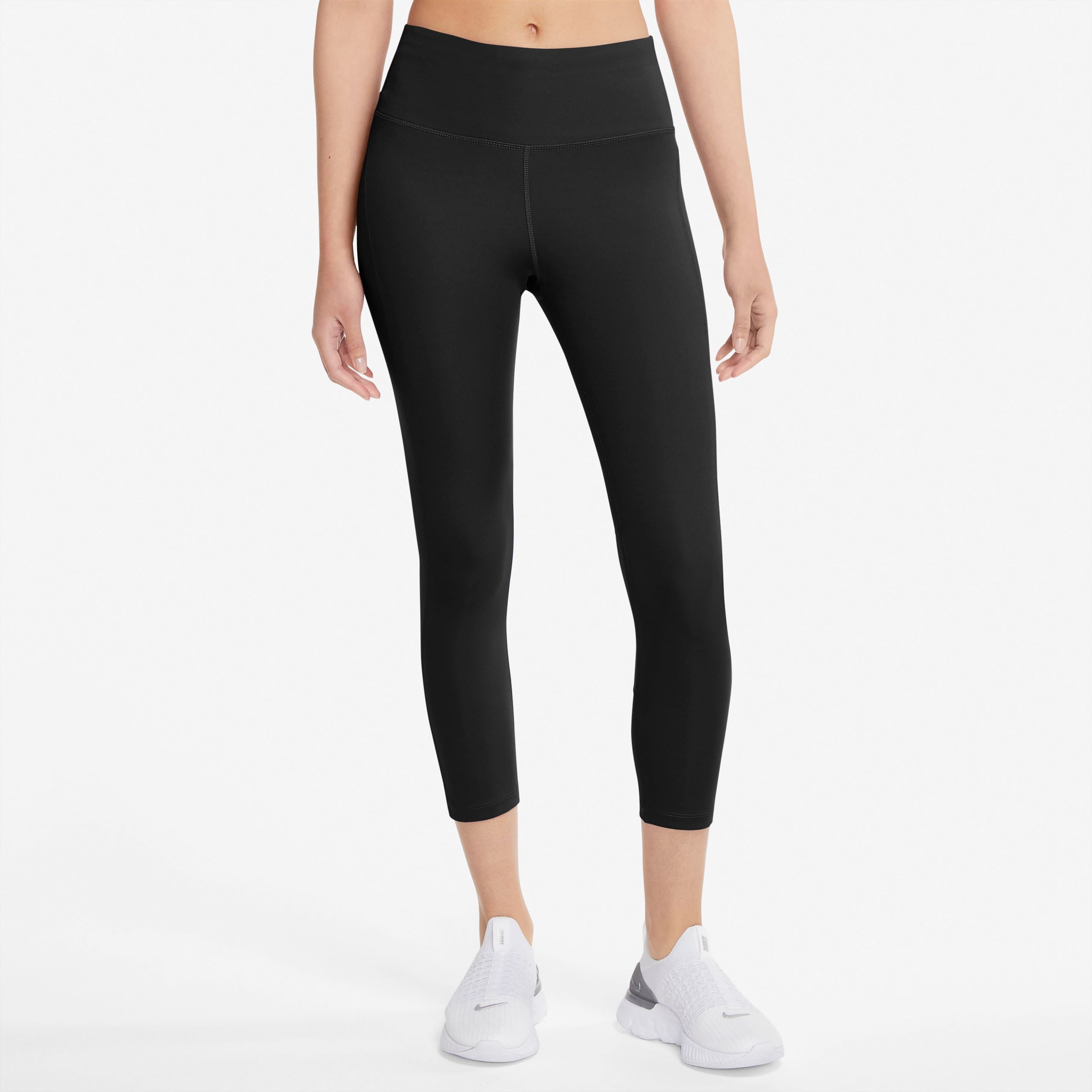 Image of Nike Lauftights »Dri-FIT Fast Women's Mid-Rise Crop Running Leggings« bei Ackermann Versand Schweiz