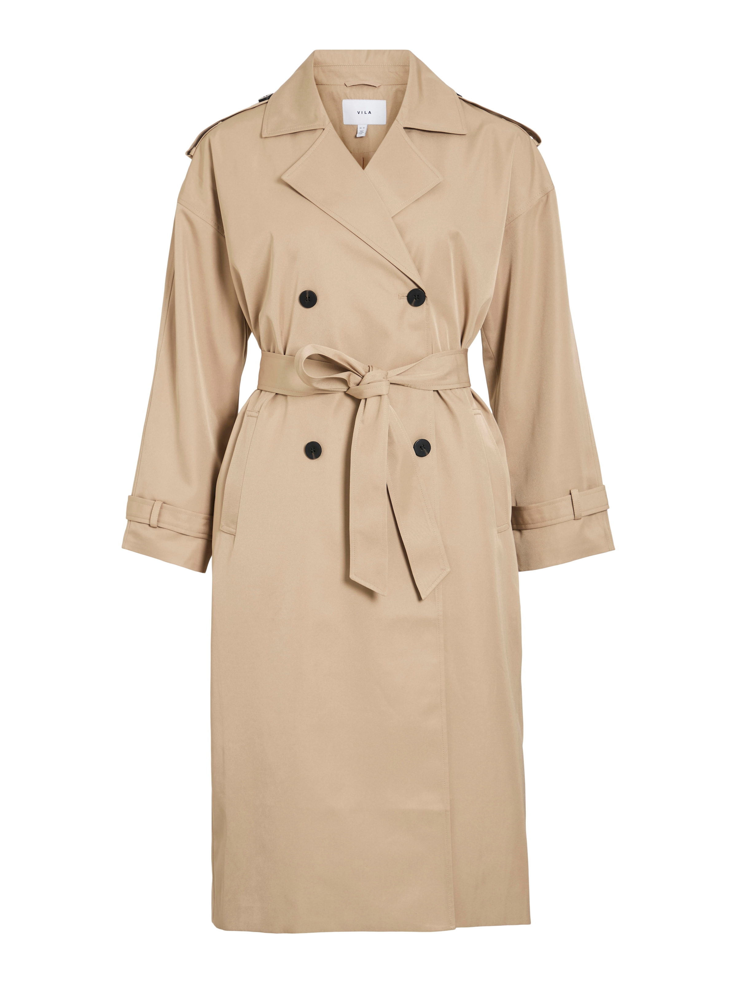 Vila Trench-coat »VIADDISON L/S  LONG TRENCHCOAT - NOOS«