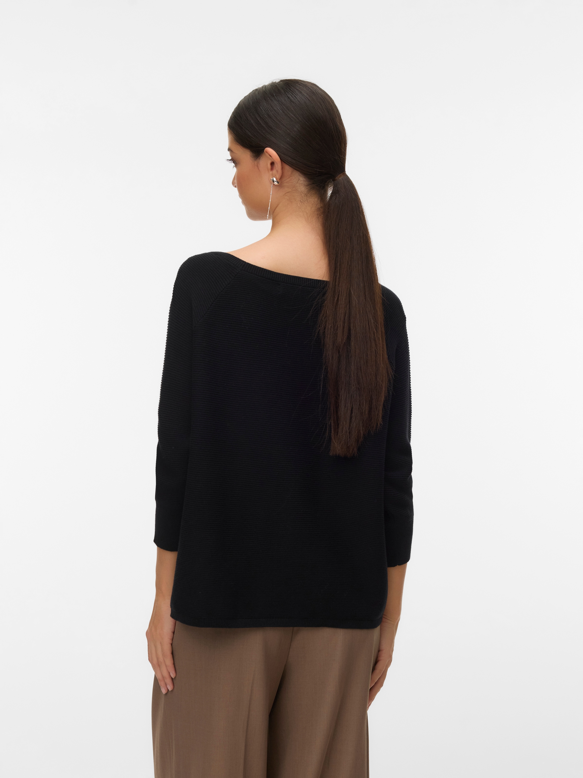 Vero Moda Pull en tricot »VMNEW NORA 3/4 BOATNECK PULLOVER NOOS«