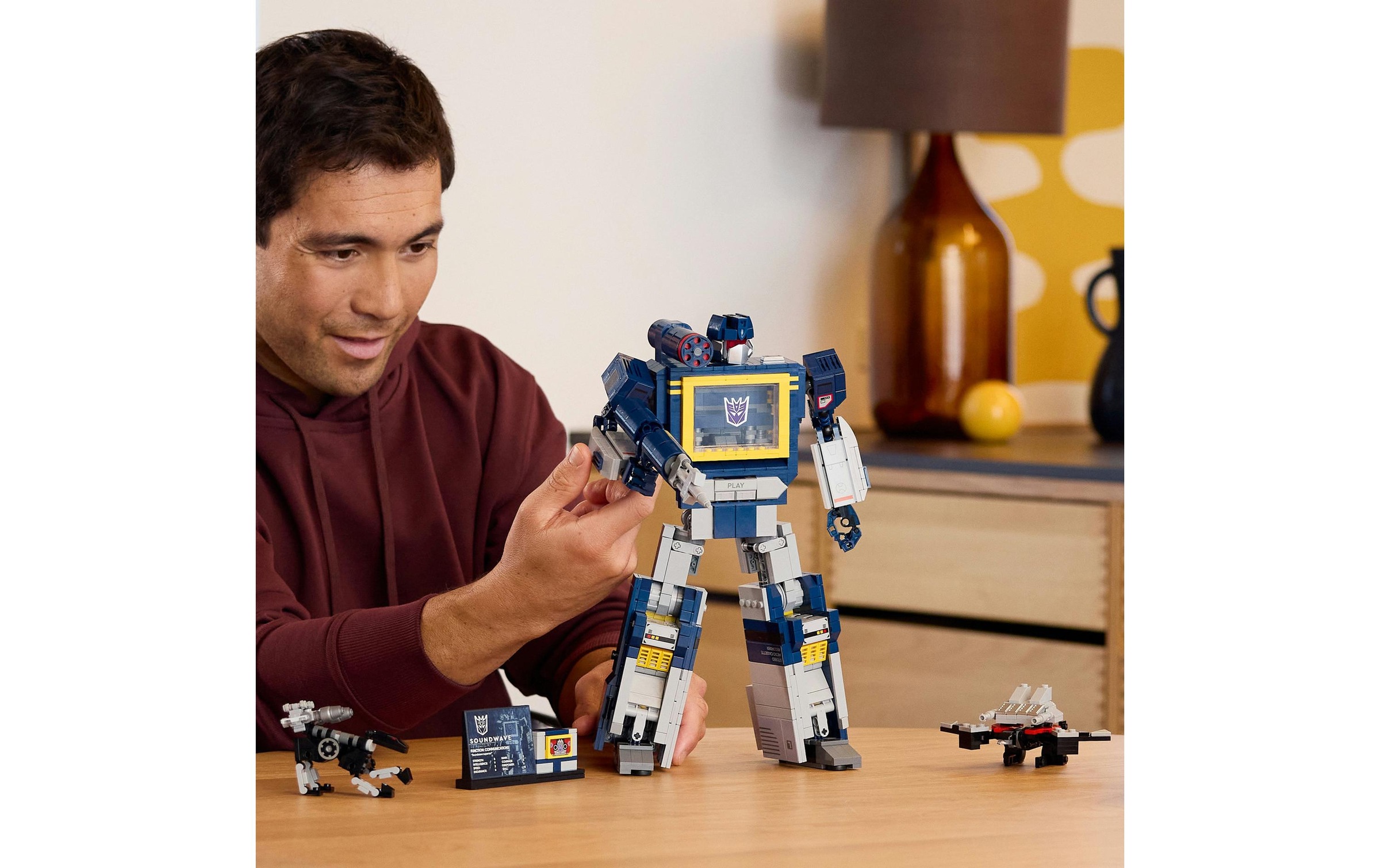 LEGO® Pions de construction »Icons Transformers: Soundwave 10358«