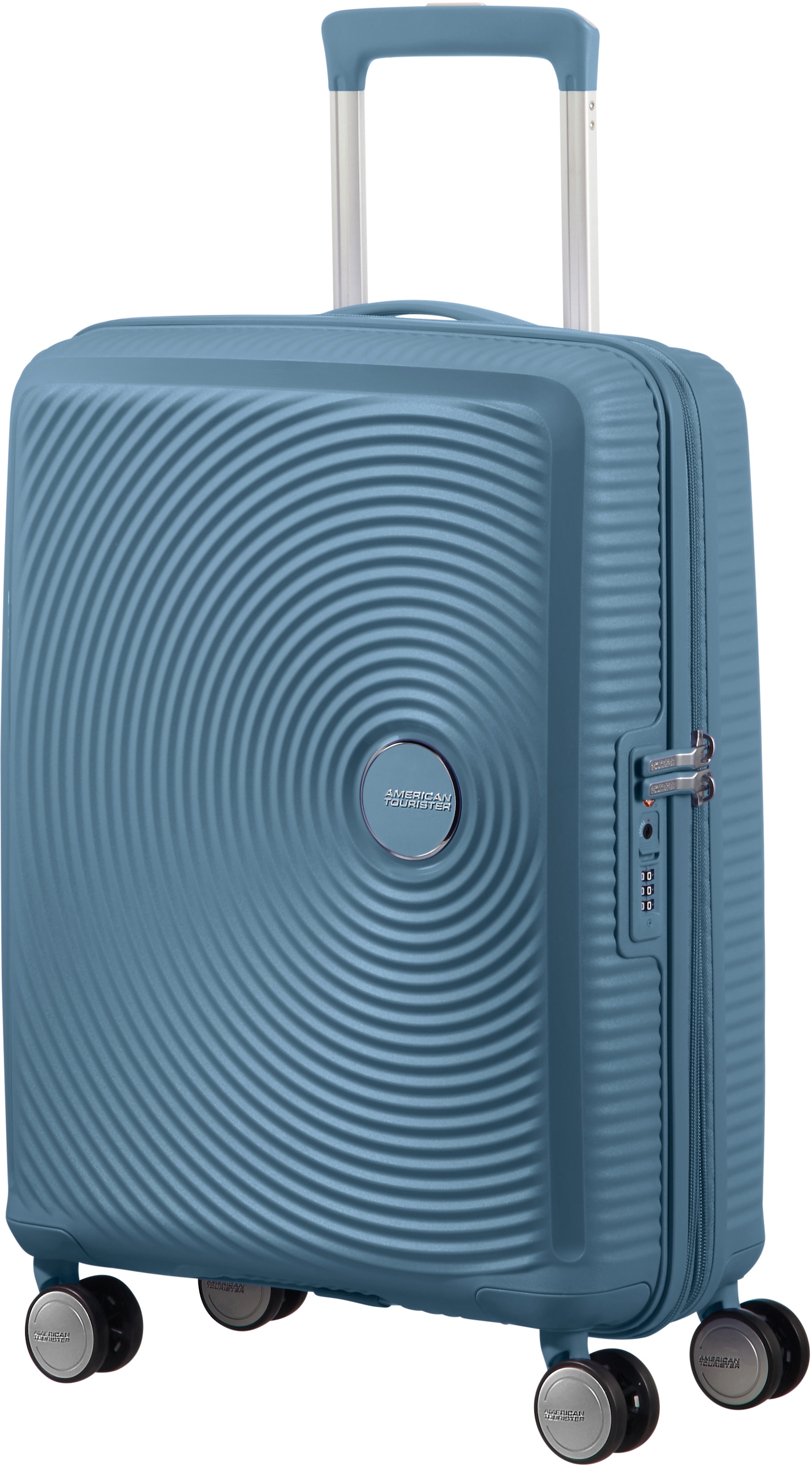 American Tourister® Hartschalen-Trolley »SOUNDBOX, in verschiedenen Farben und Grössen« 35,5 l 4 Rollen Reisekoffer Trolley Aufgabegepäck TSA-Zahlenschloss Volumenerweiterung