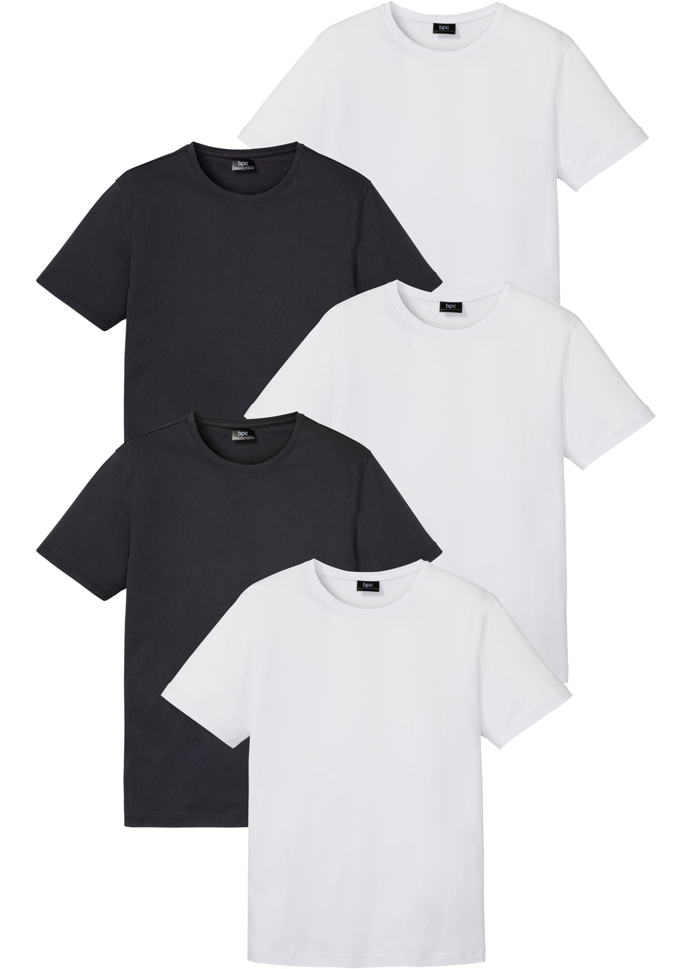 bonprix T-shirt »T-Shirt (5er Pack)« Packung, 5, 5 cuis T-Shirt (5er Pack)