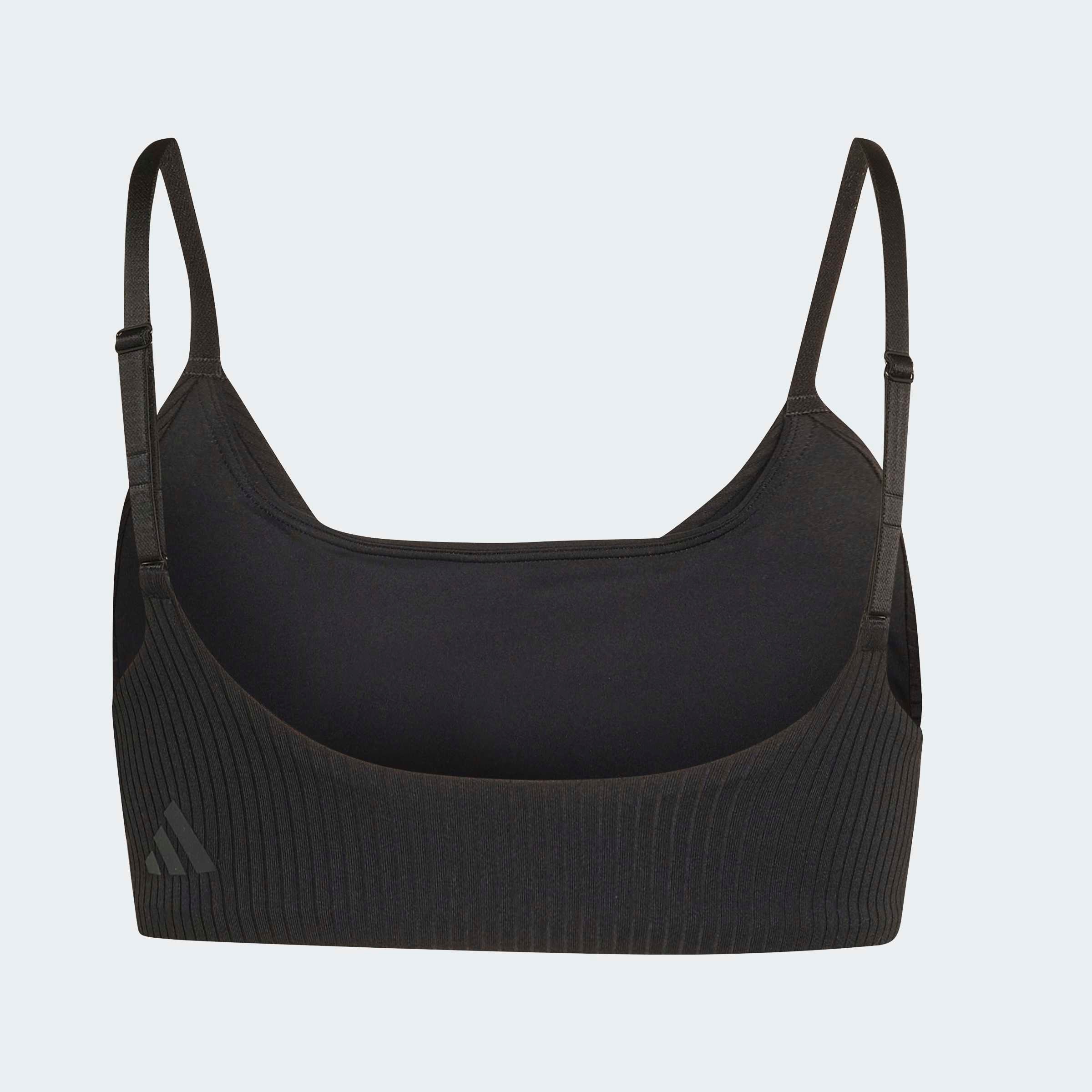 adidas Performance Soutien-gorge de sport »ALL ME LS RIB B« sans armatures, pour fitness et yoga