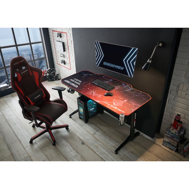 MCA furniture Gamingtisch »DX Racer«, Schwarz mit new Style Mousepad DX  Racer V12, Breite 140 cm günstig kaufen