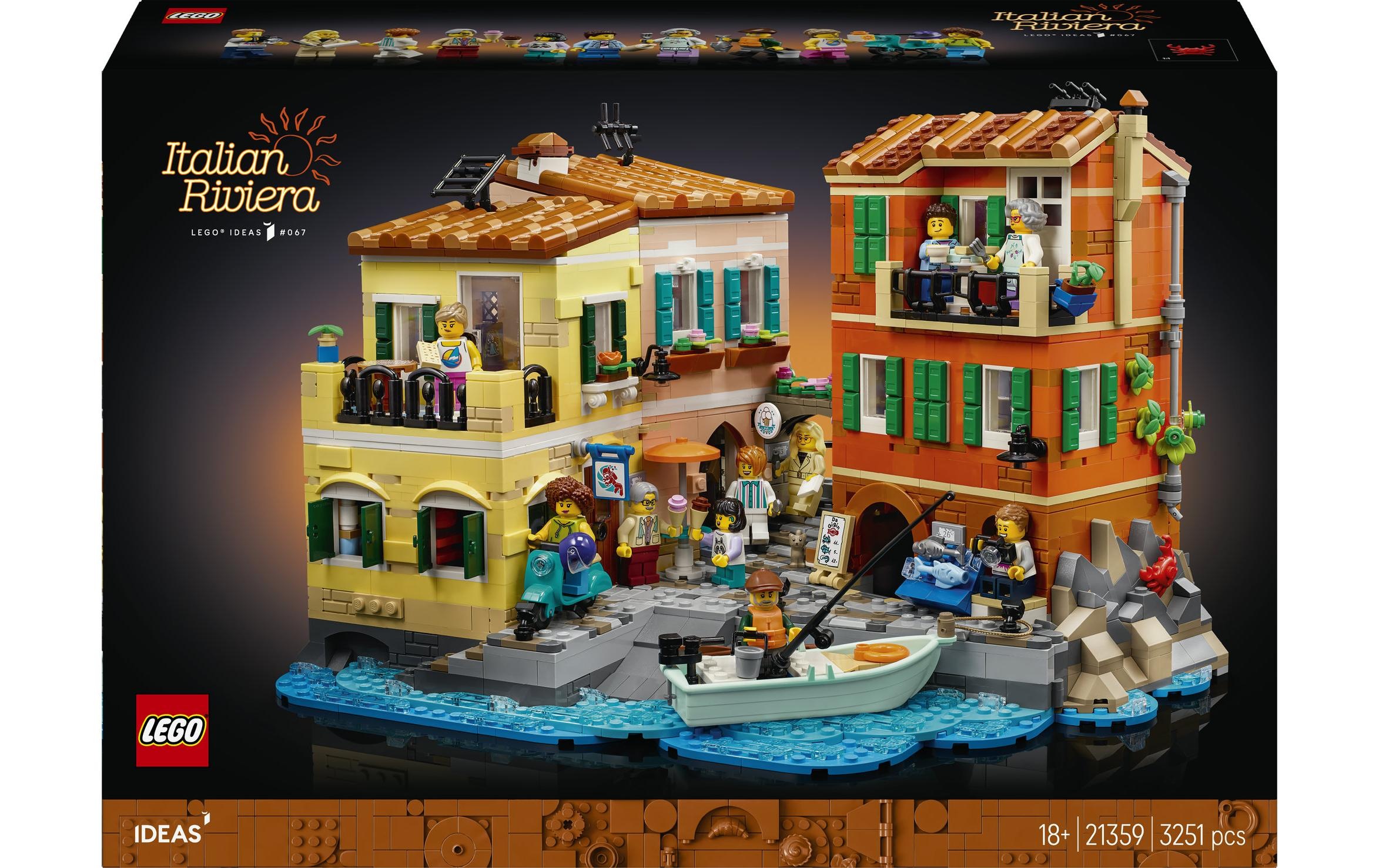 Image of LEGO Konstruktionsspielsteine "Ideas Die Italienische Riviera 21359"