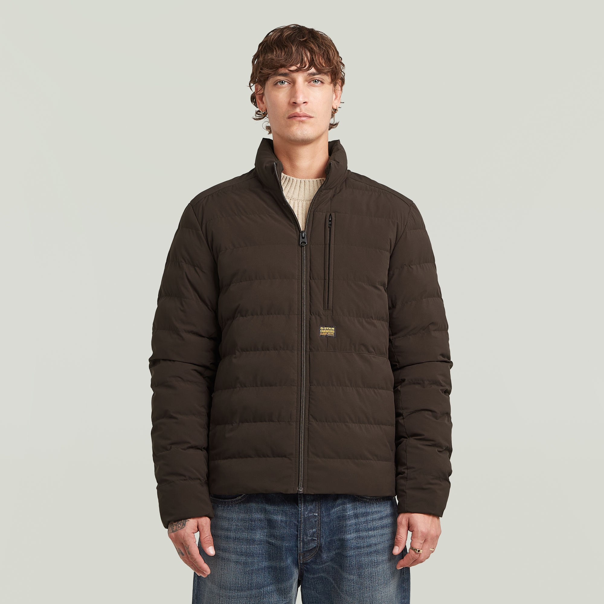 Image of G-STAR Steppjacke "Foundation liner" mit Brusttasche
