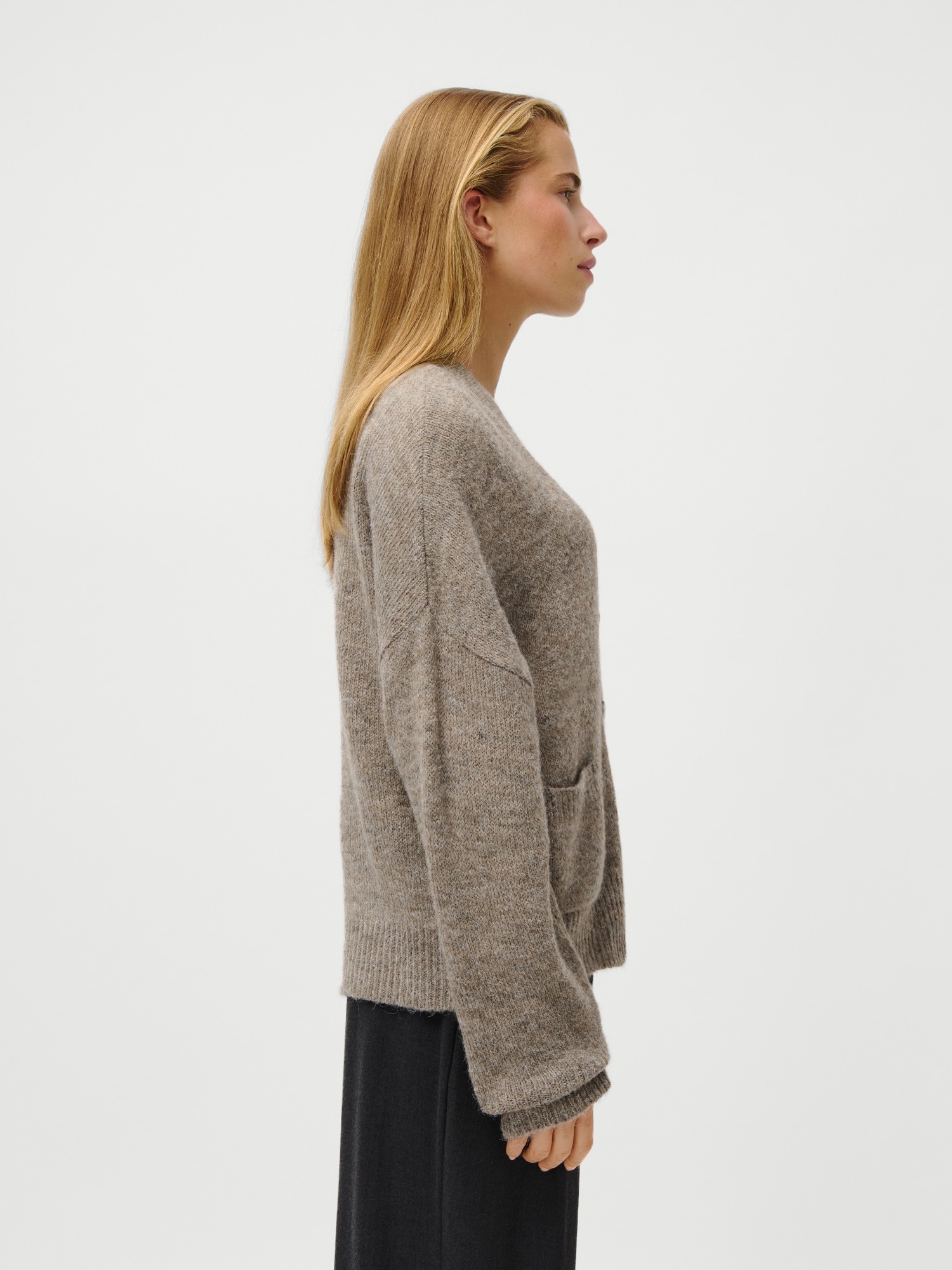 LeGer Strickjacke »Hanne, LeGer by Lena Gercke«, Regular fit mit V-Ausschnitt