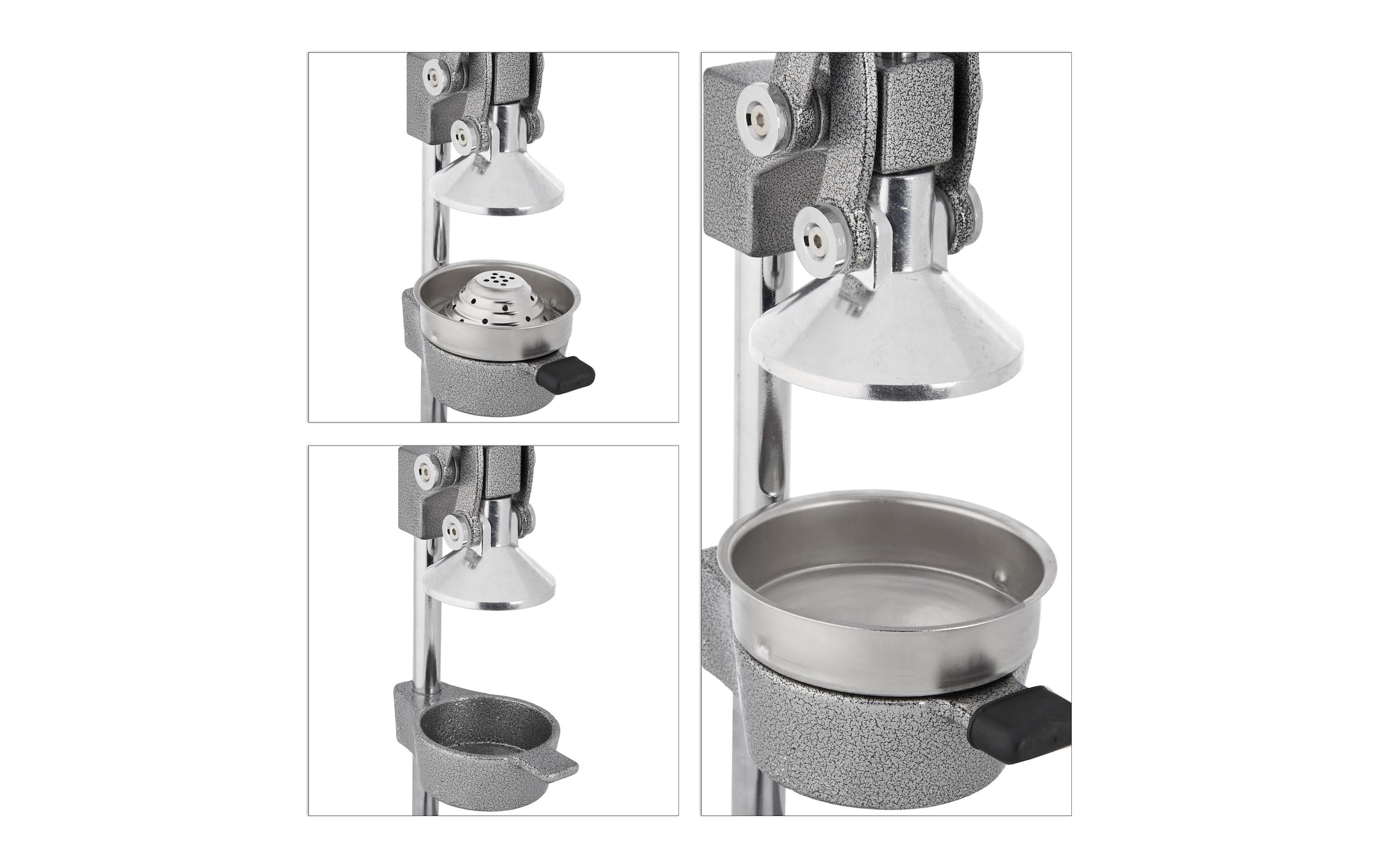 relaxdays Presse-fruits compatible lave-vaisselle