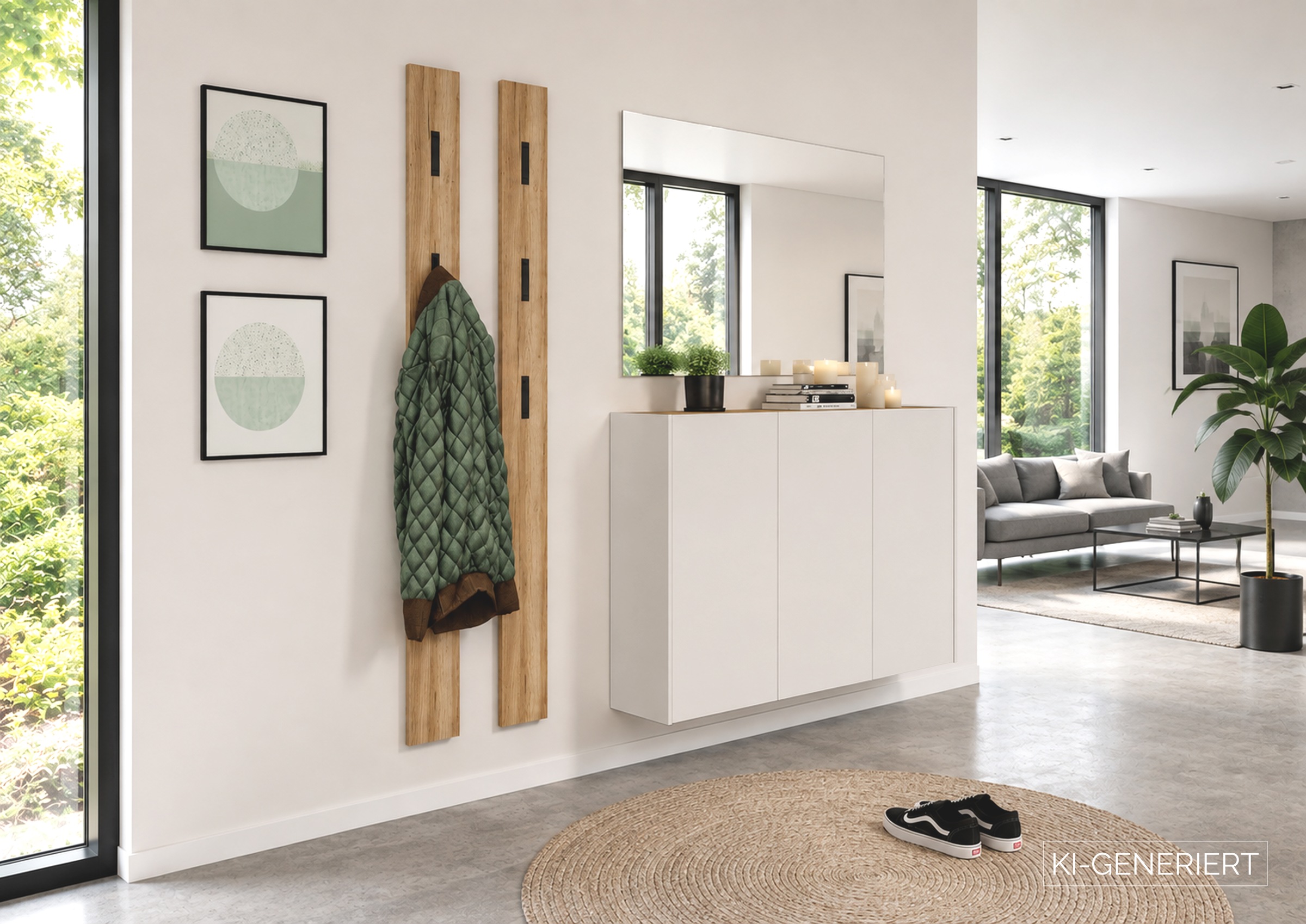 GERMANIA Schuhschrank "Lomeno" Flurschrank, Soft-close, verstellb. Böden, in 3 Höhen, 2- oder 3-türig