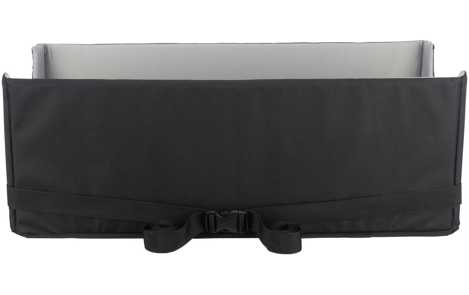 TRIXIE Hunde-Autositz »Doppelt, 80 × 28 × 39 cm, Schwarz/Grau«, Polyester