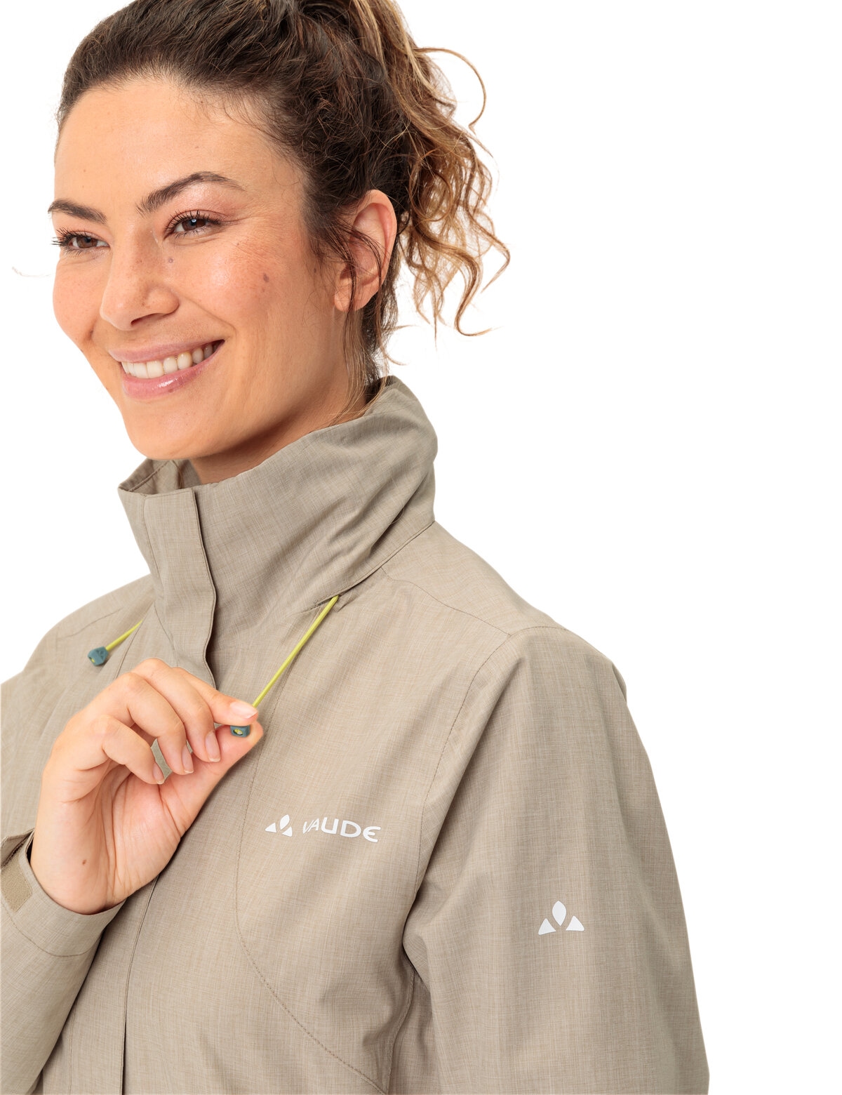 VAUDE Outdoorjacke »WOMEN'S ROSEMOOR JACKET II«, (1 St.), mit Kapuze, Kordelzug an der Kapuze